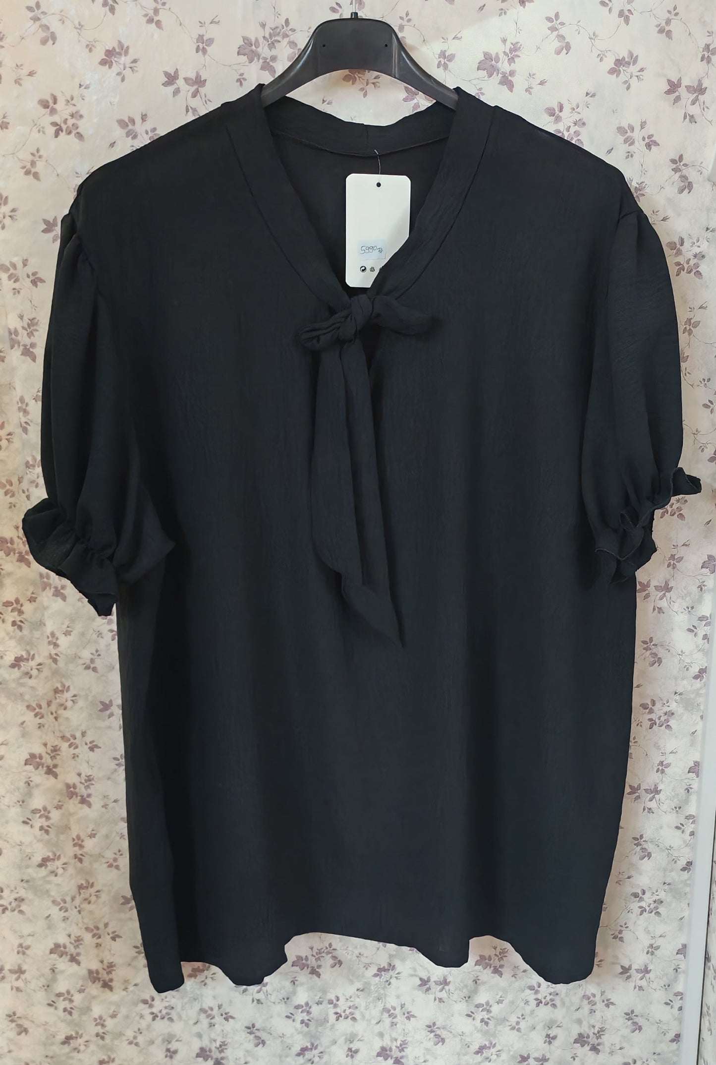 CAMILLA Fodros ujjú blúz (L-XL-XXL)