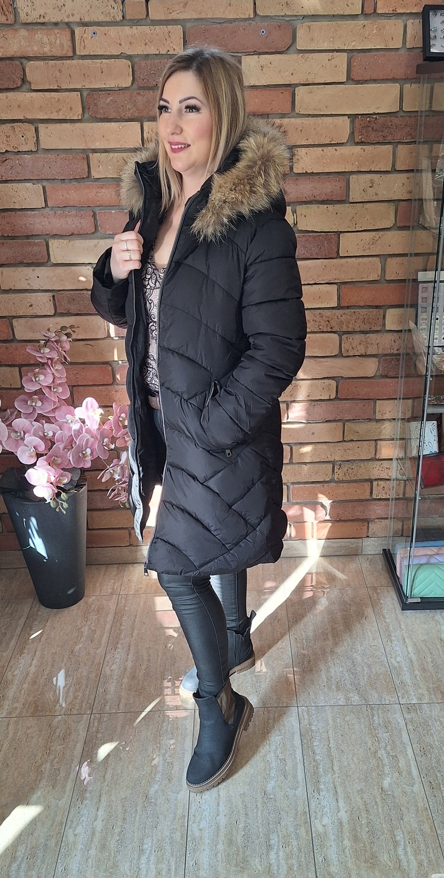 Steppelt téli kabát