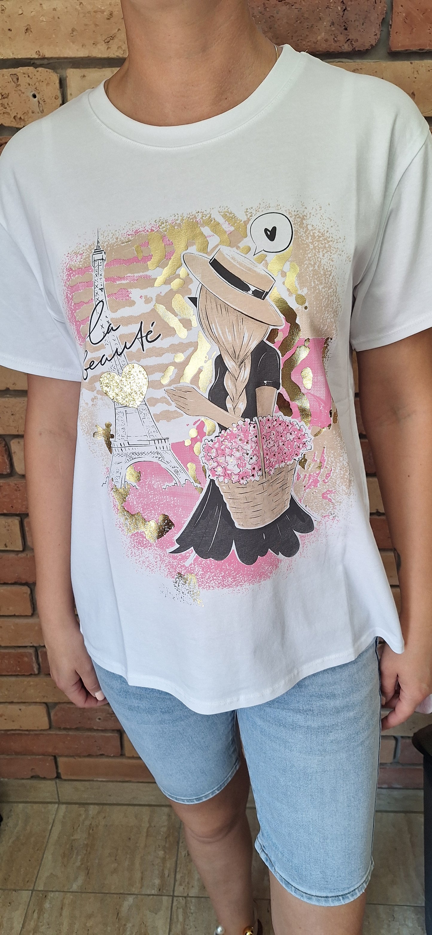 Mintás póló L-XL