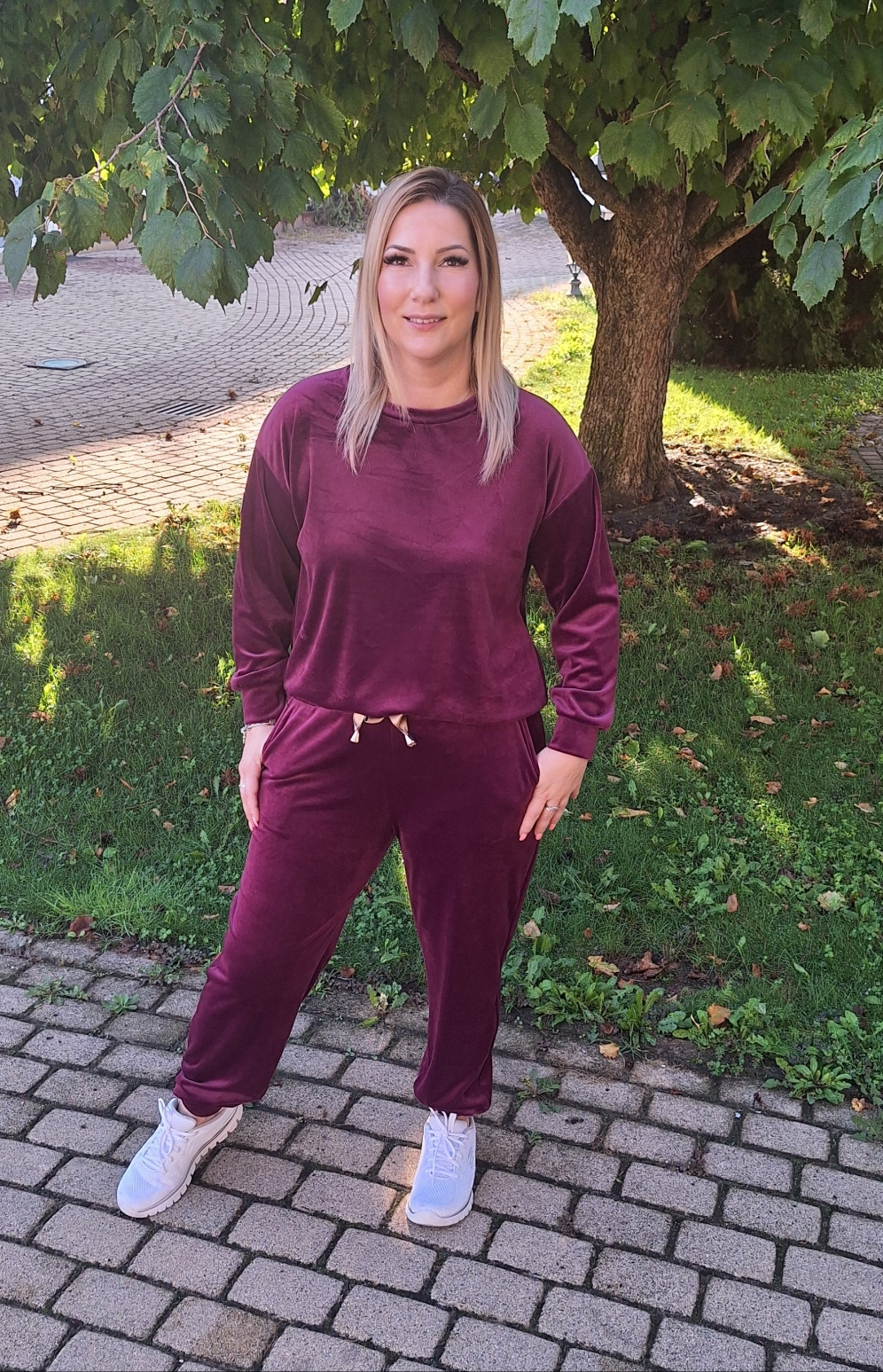 Bársony szabadidő szett