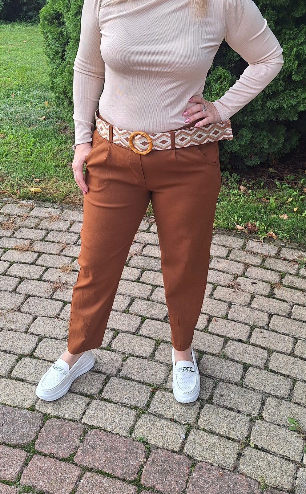 Rugalmas ripsz nadrág