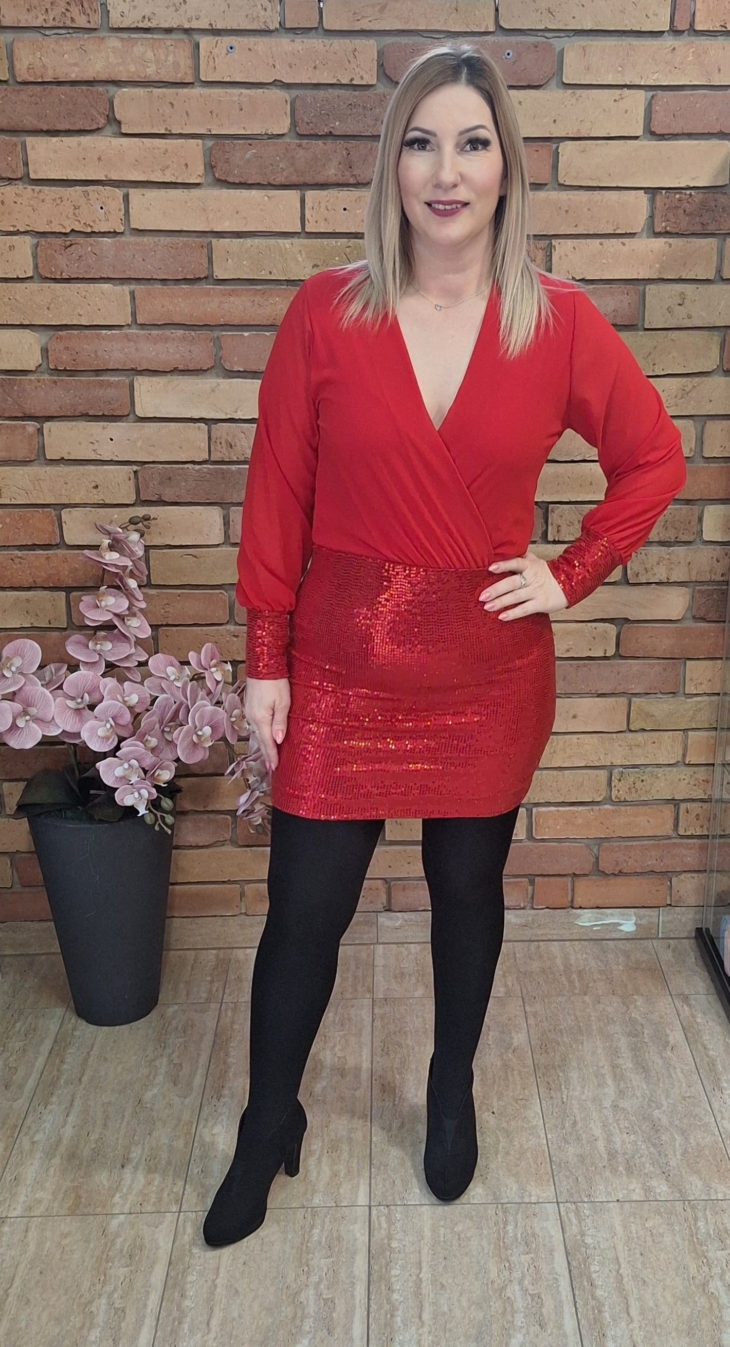 Csillámos alkalmi ruha