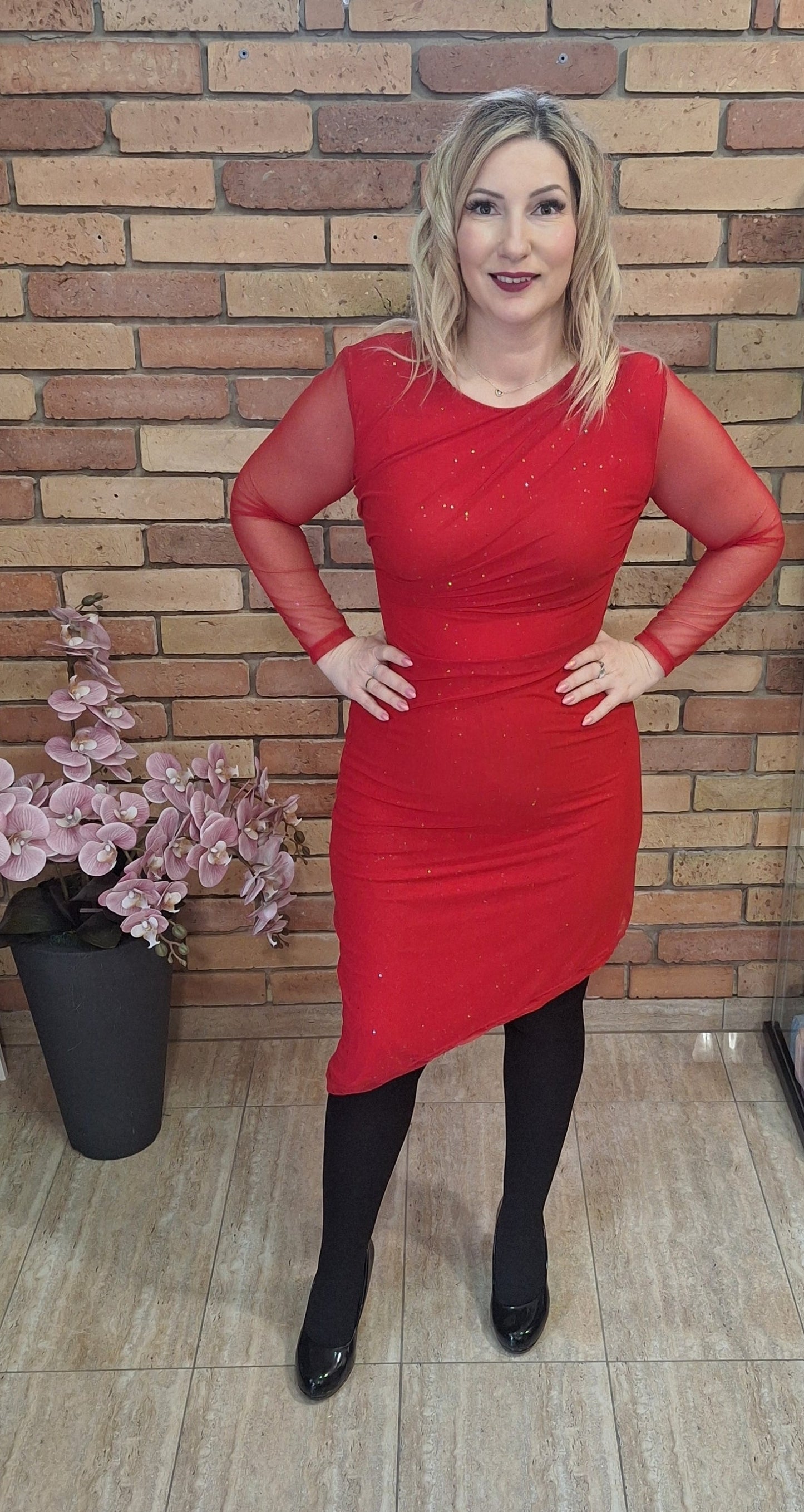 Csillámos alkalmi ruha