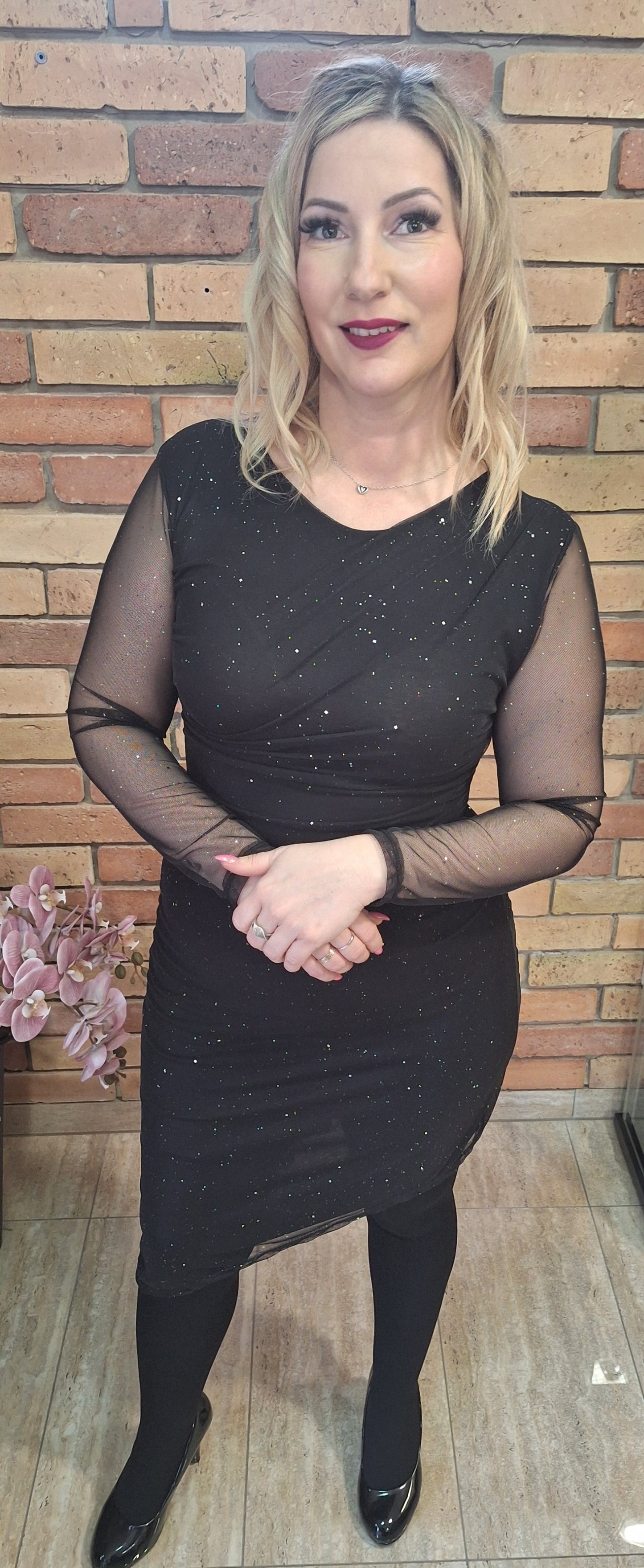 Csillámos alkalmi ruha