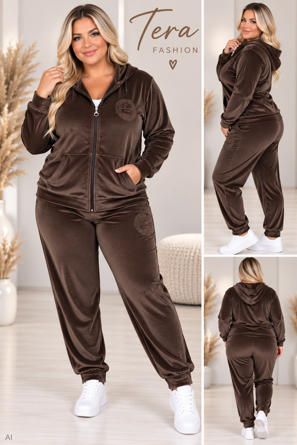 VELVETTA Plüss Plus Size melegítő (3xl/4xl-5xl/6xl)