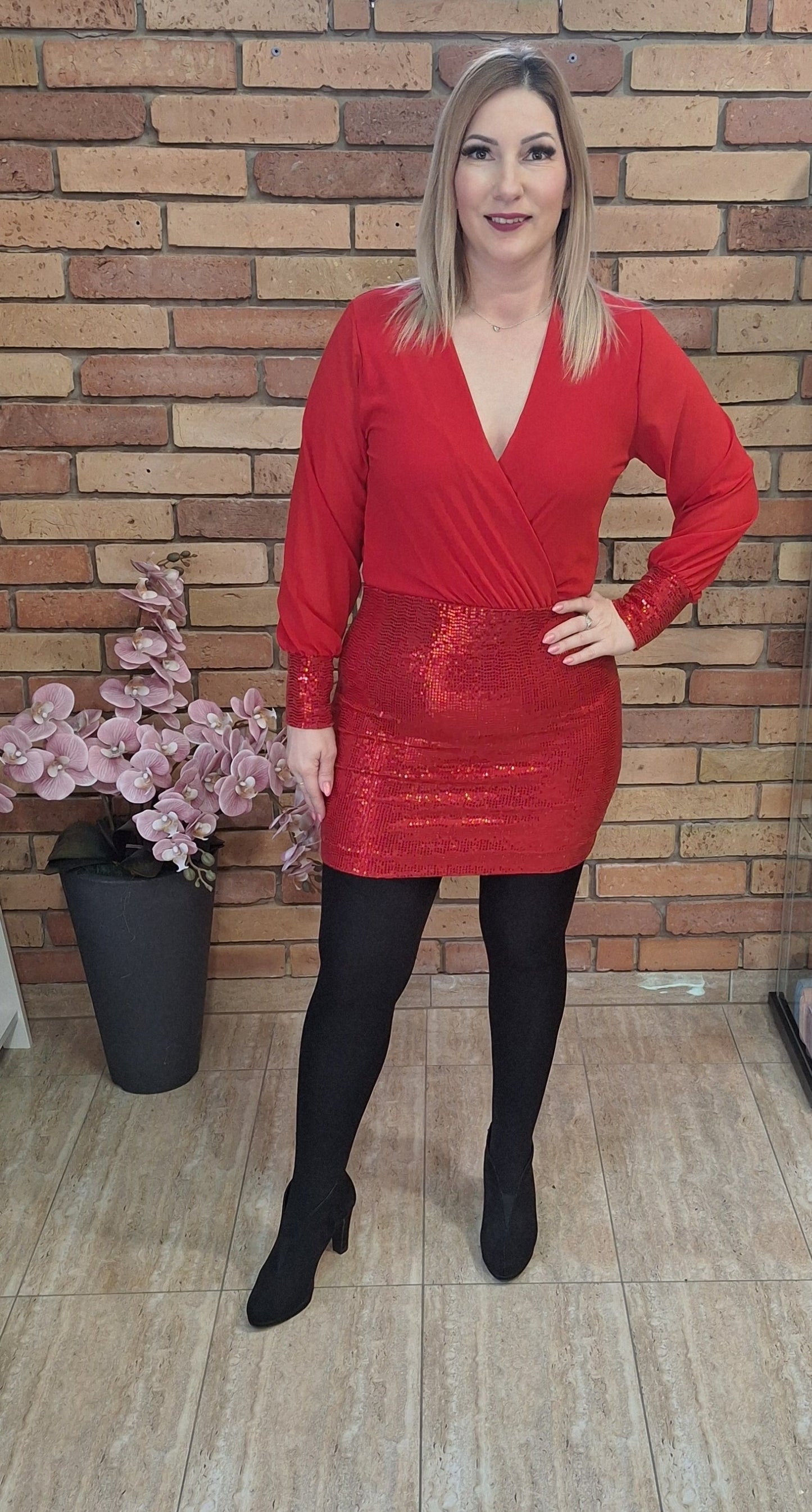 Csillámos alkalmi ruha