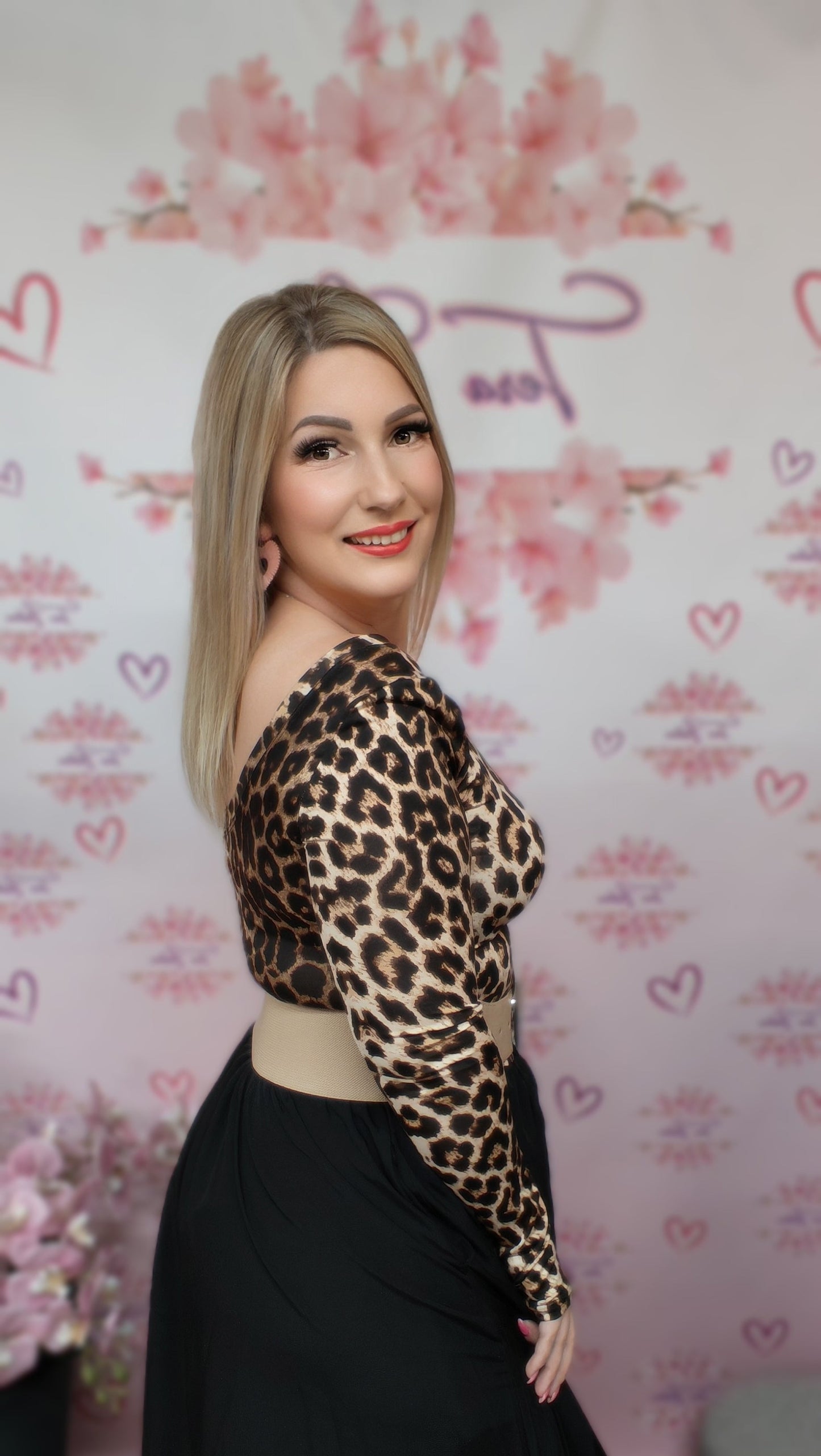 LEONA Ocelot maxi ruha