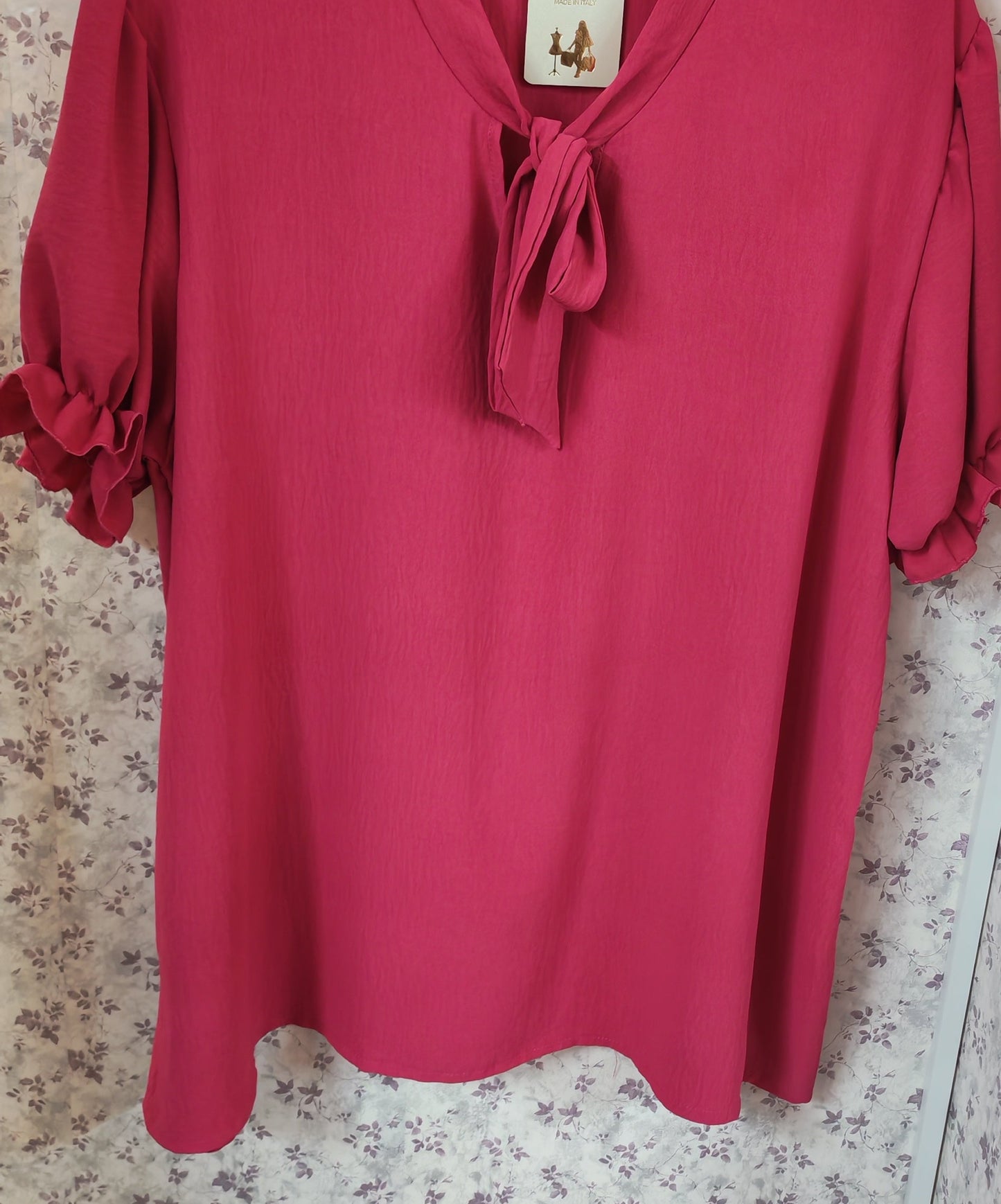 CAMILLA Fodros ujjú blúz (L-XL-XXL)