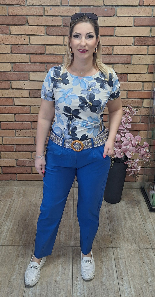 Rugalmas répa fazonú nadrág