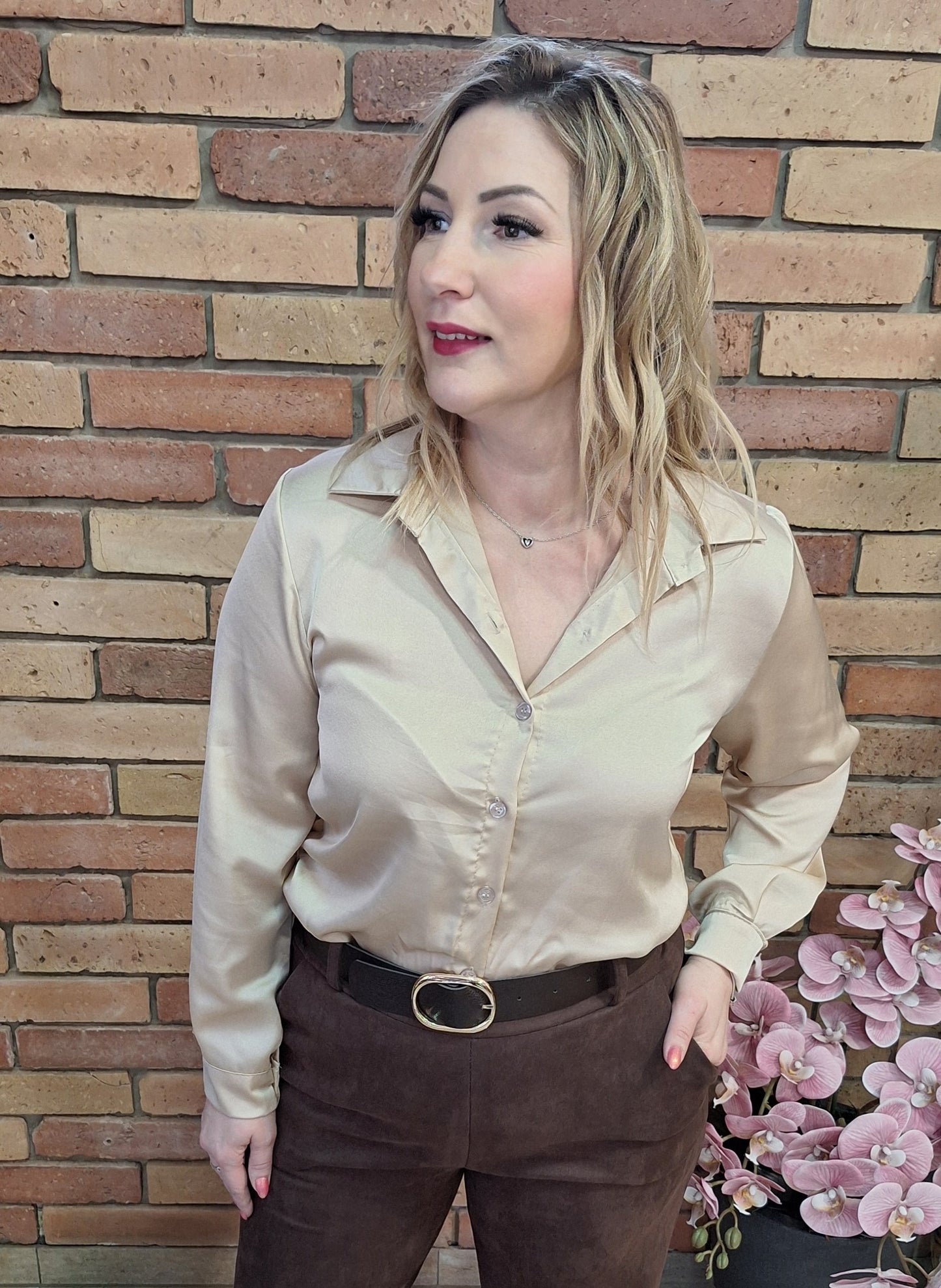 Selyem blúz