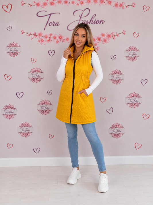 Mustár sárga mellény