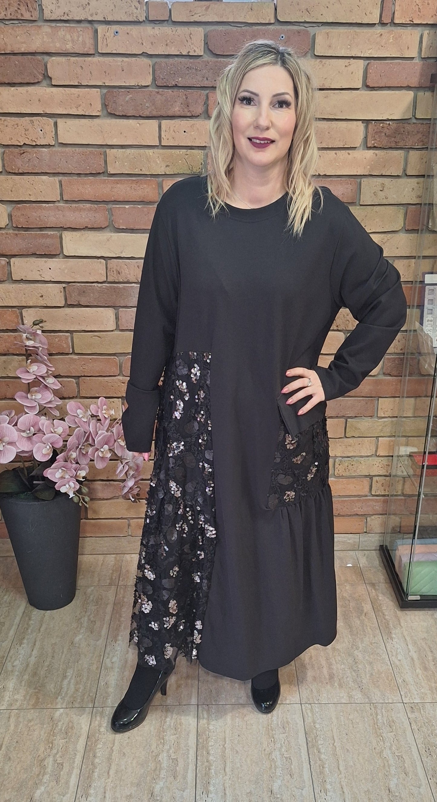 Nagyméretű alkalmi ruha