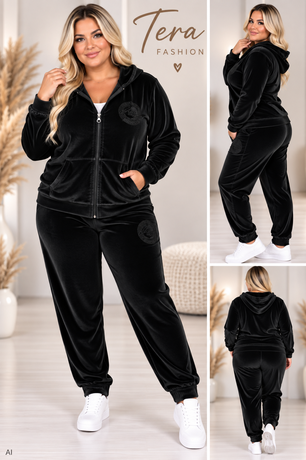 VELVETTA Plüss Plus Size melegítő (3xl/4xl-5xl/6xl)