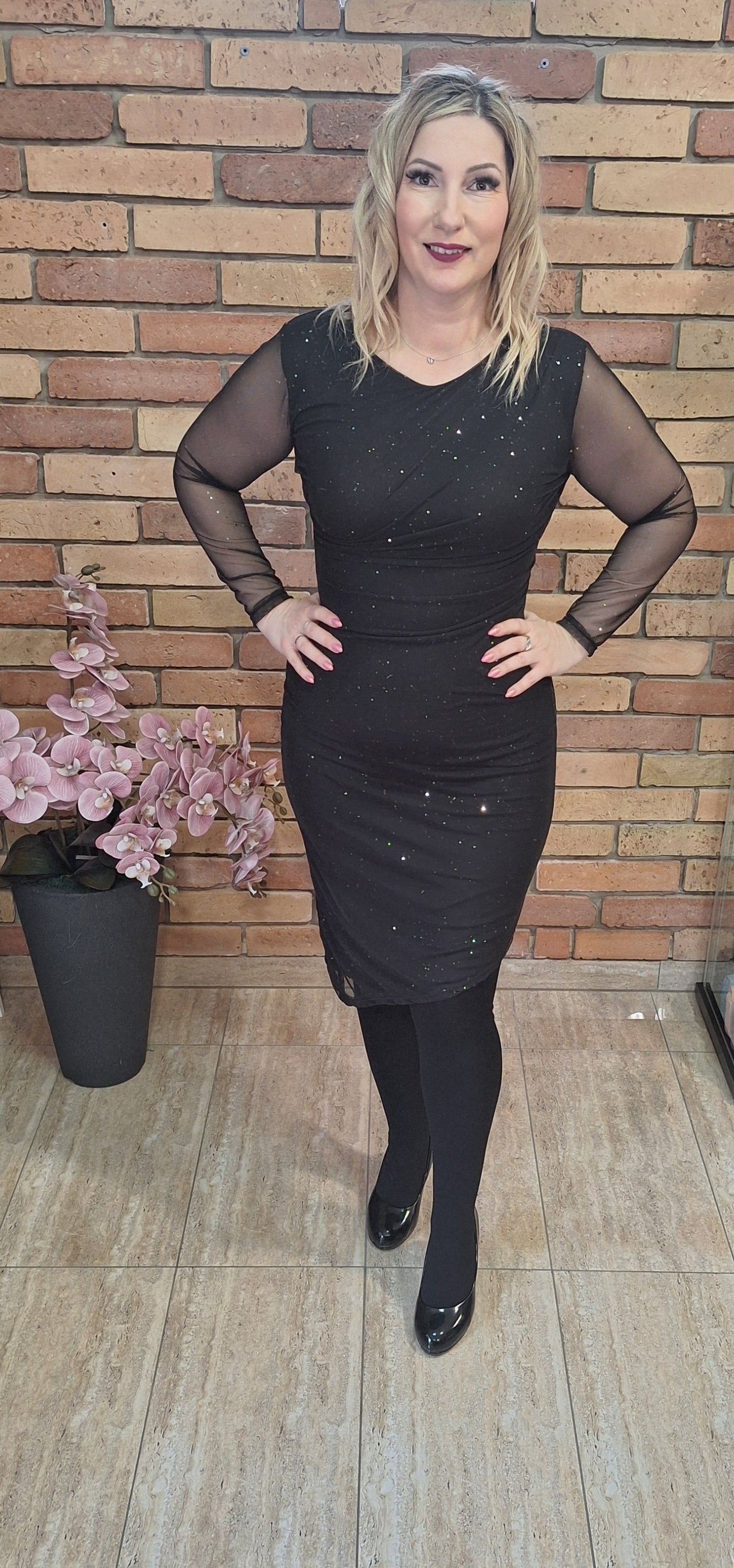 Csillámos alkalmi ruha