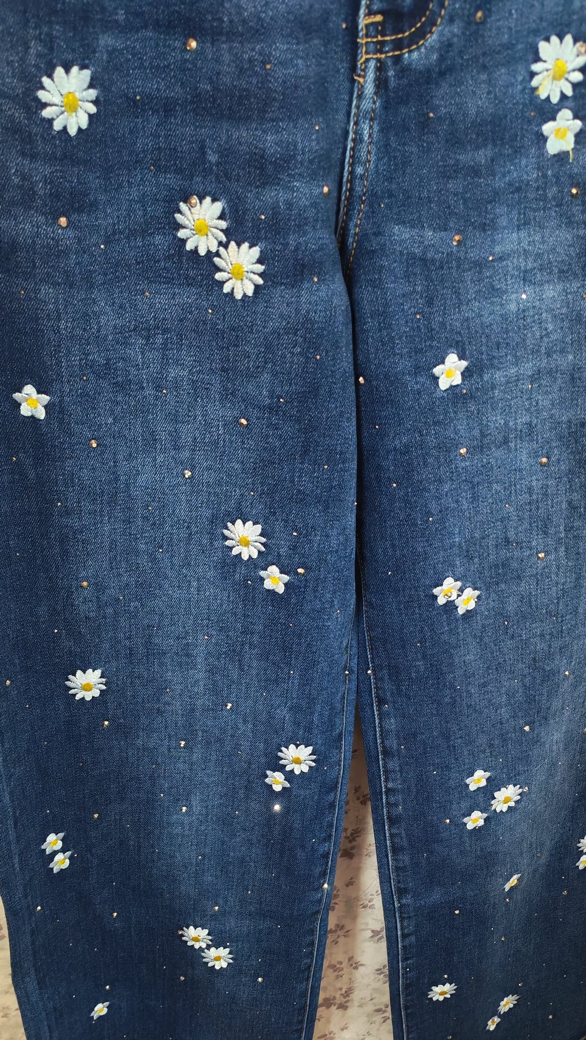 MARGARET Virágos-köves farmer 🌼✨