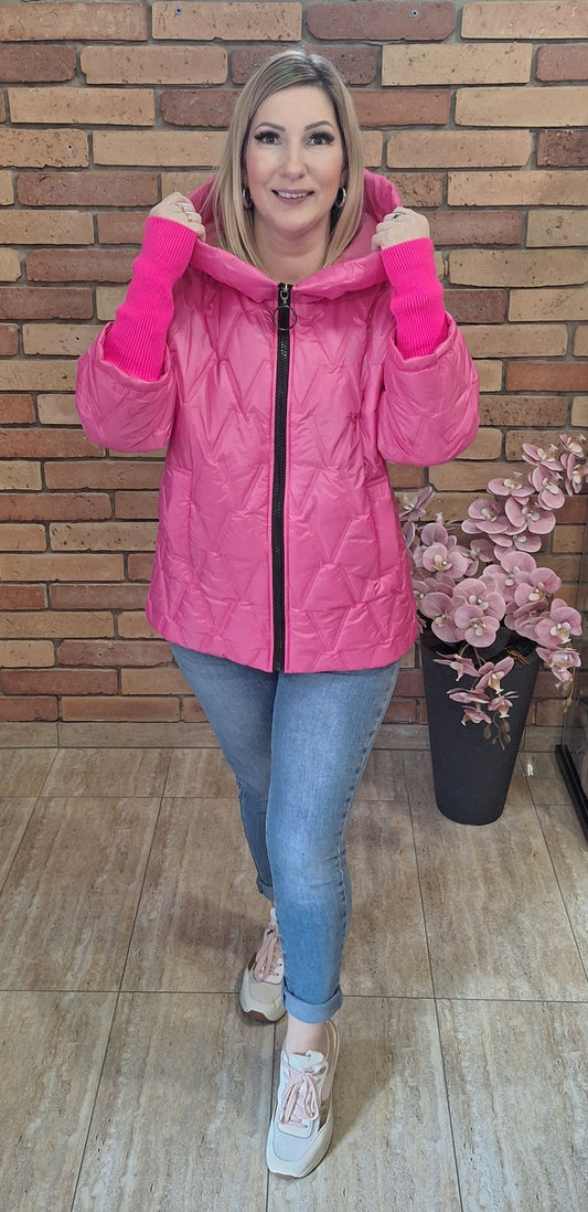 Tavaszi steppelt kabát