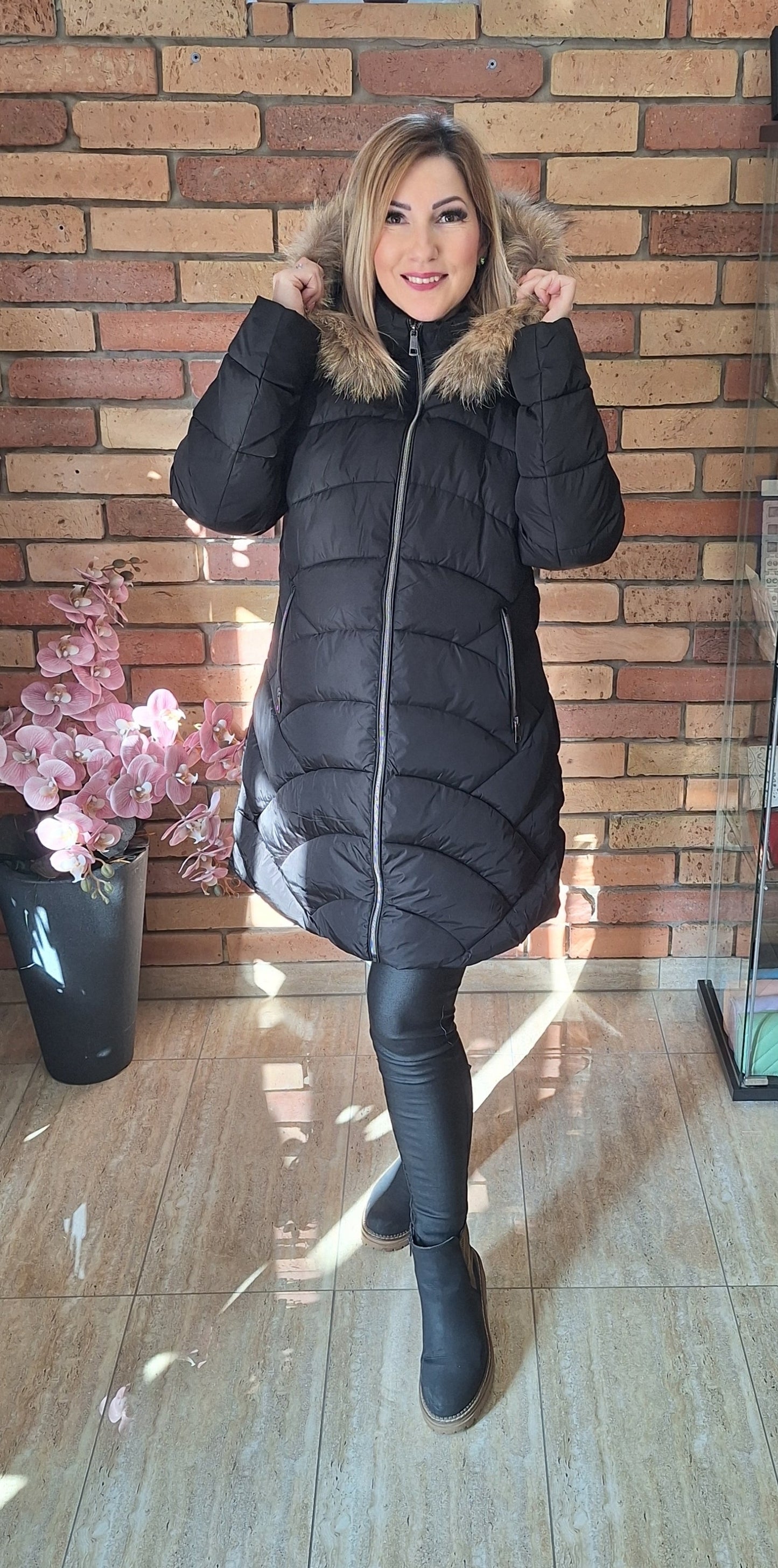 Steppelt téli kabát