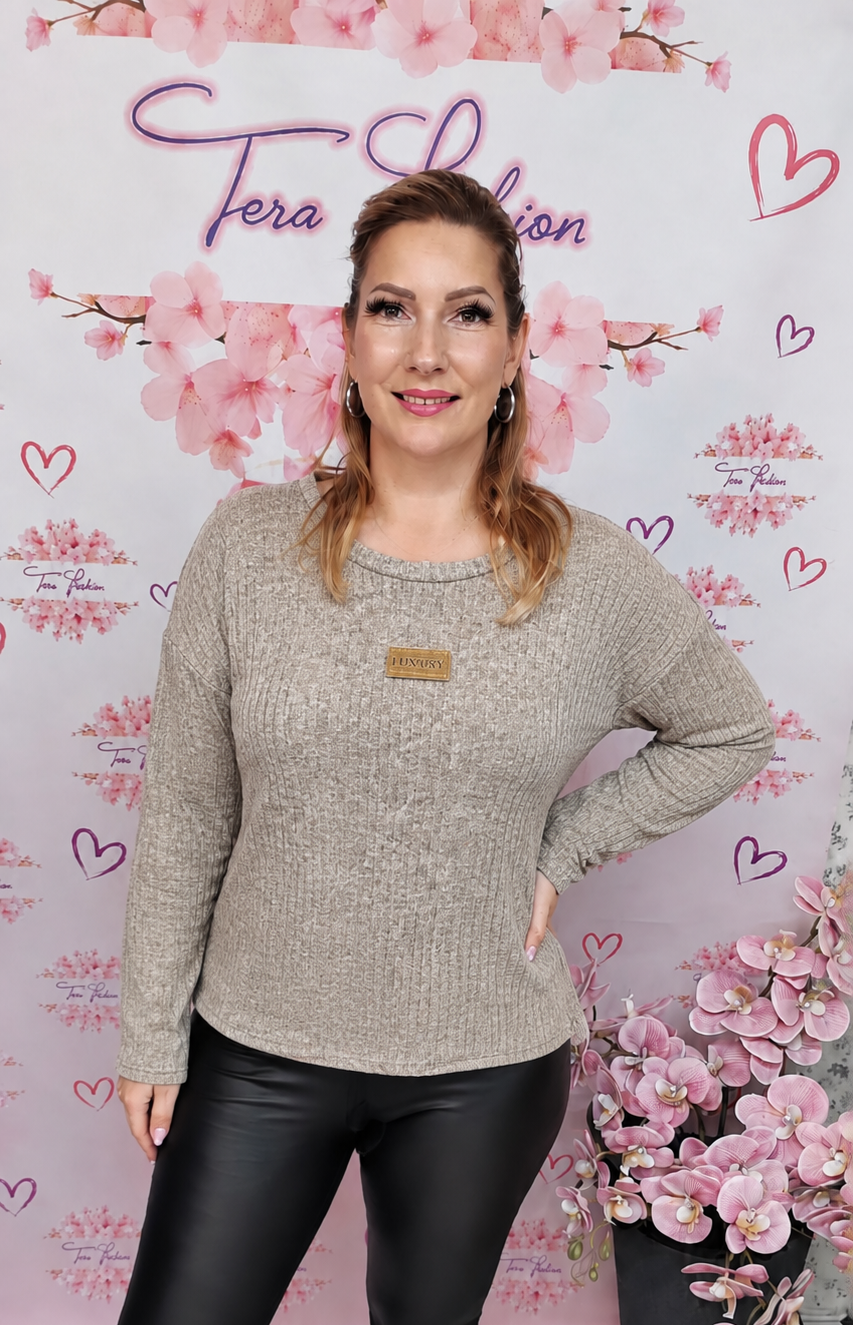 VANELLA bordázott felső
