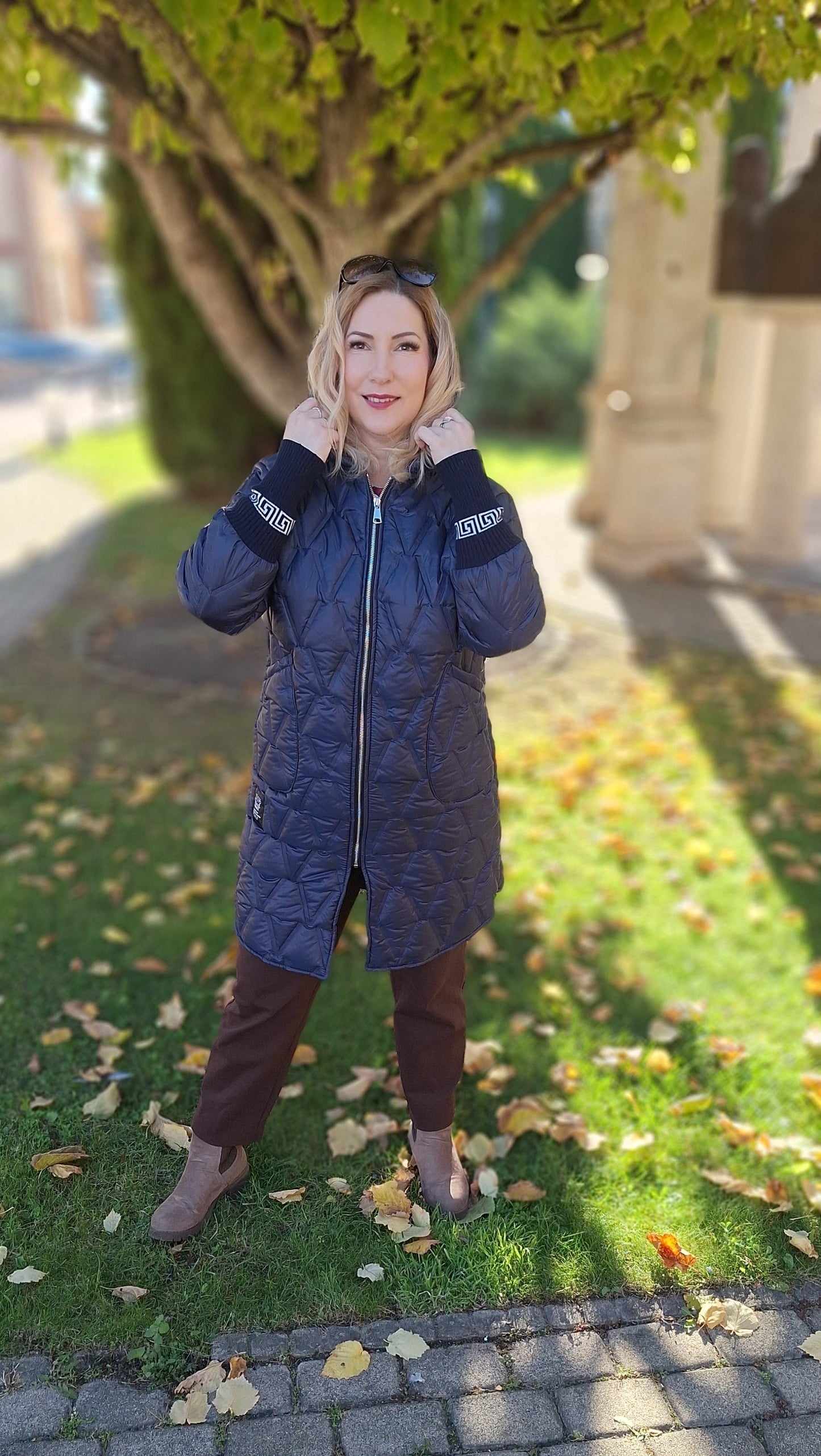 Passzés ujjú kabát