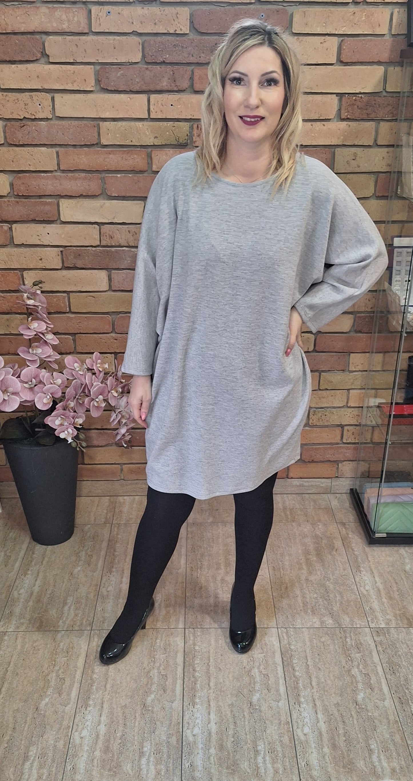 Csillámos tunika, ruha