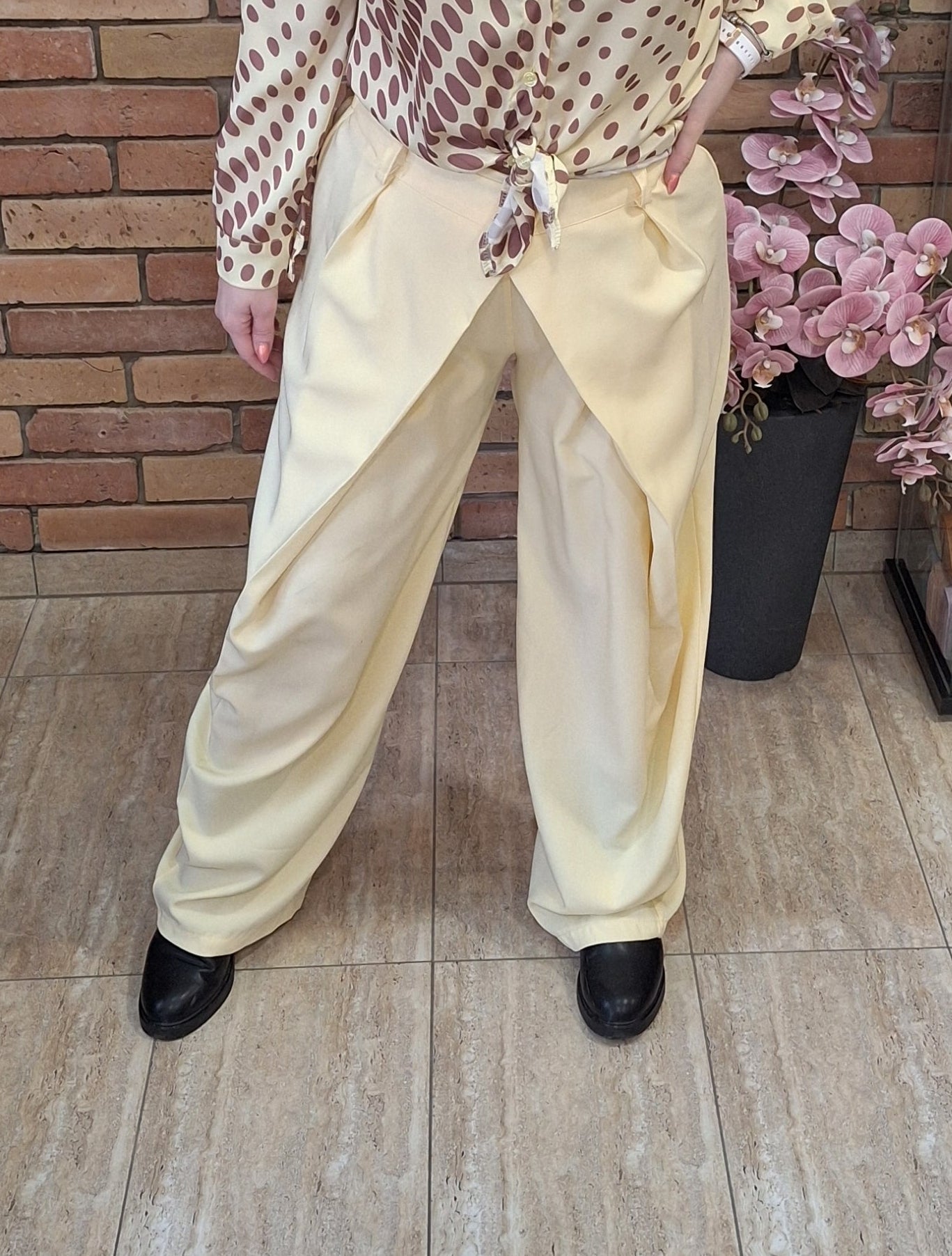 Átlapolt tavaszi nadrág