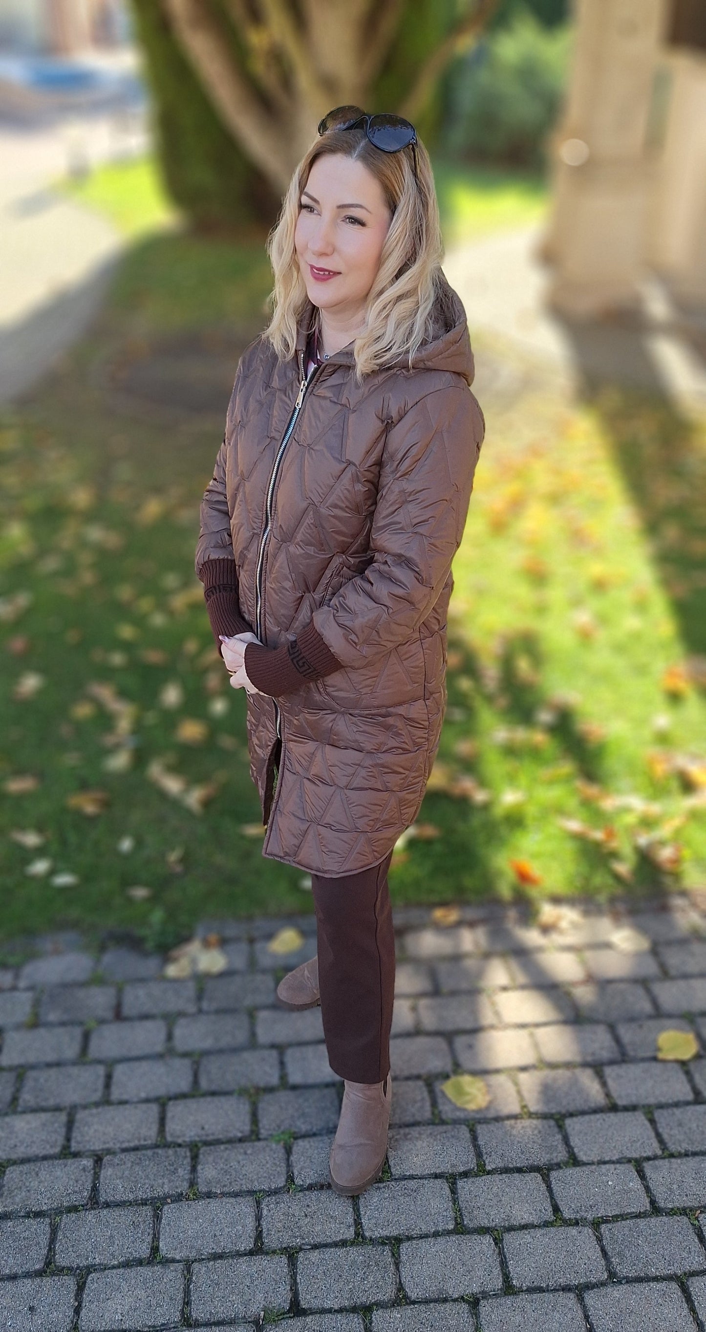 Passzés ujjú kabát