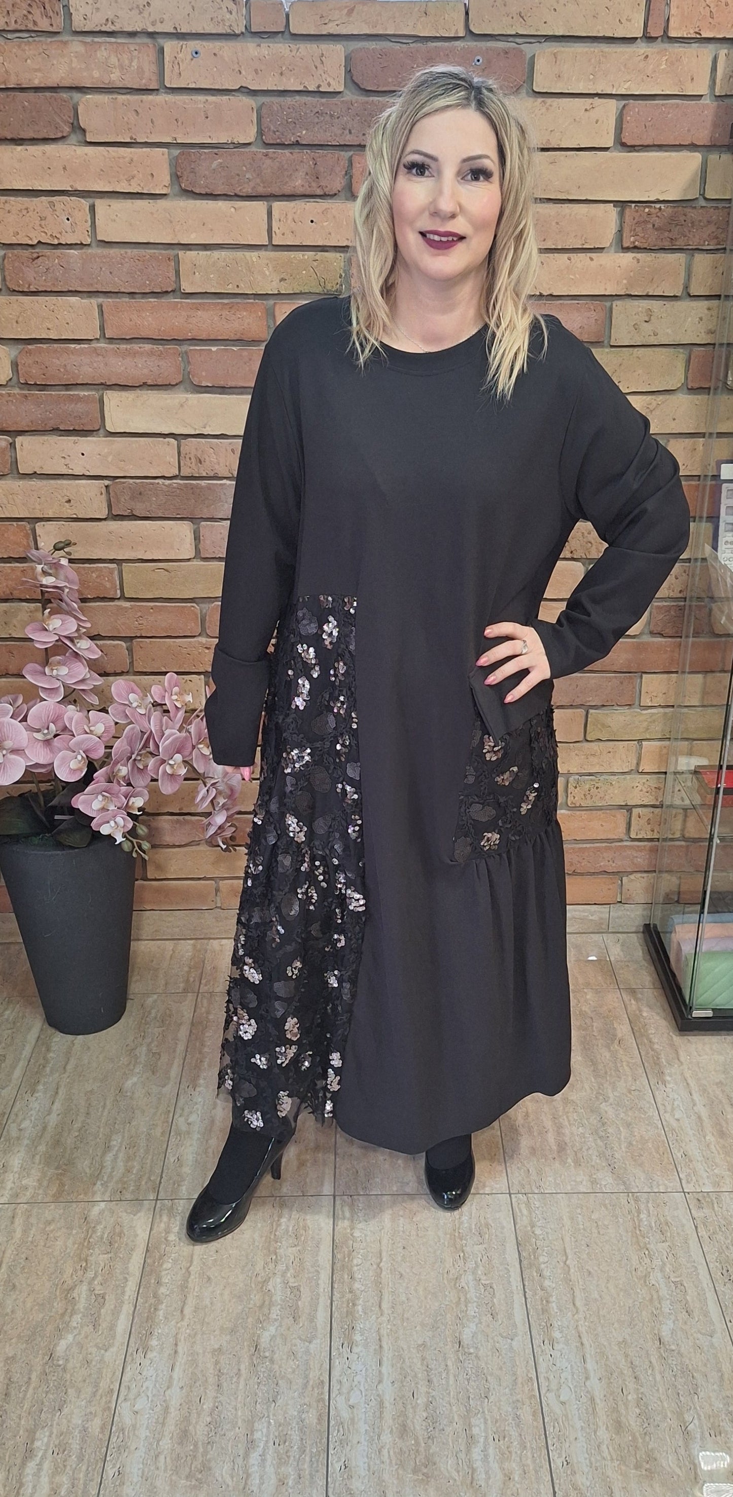 Nagyméretű alkalmi ruha