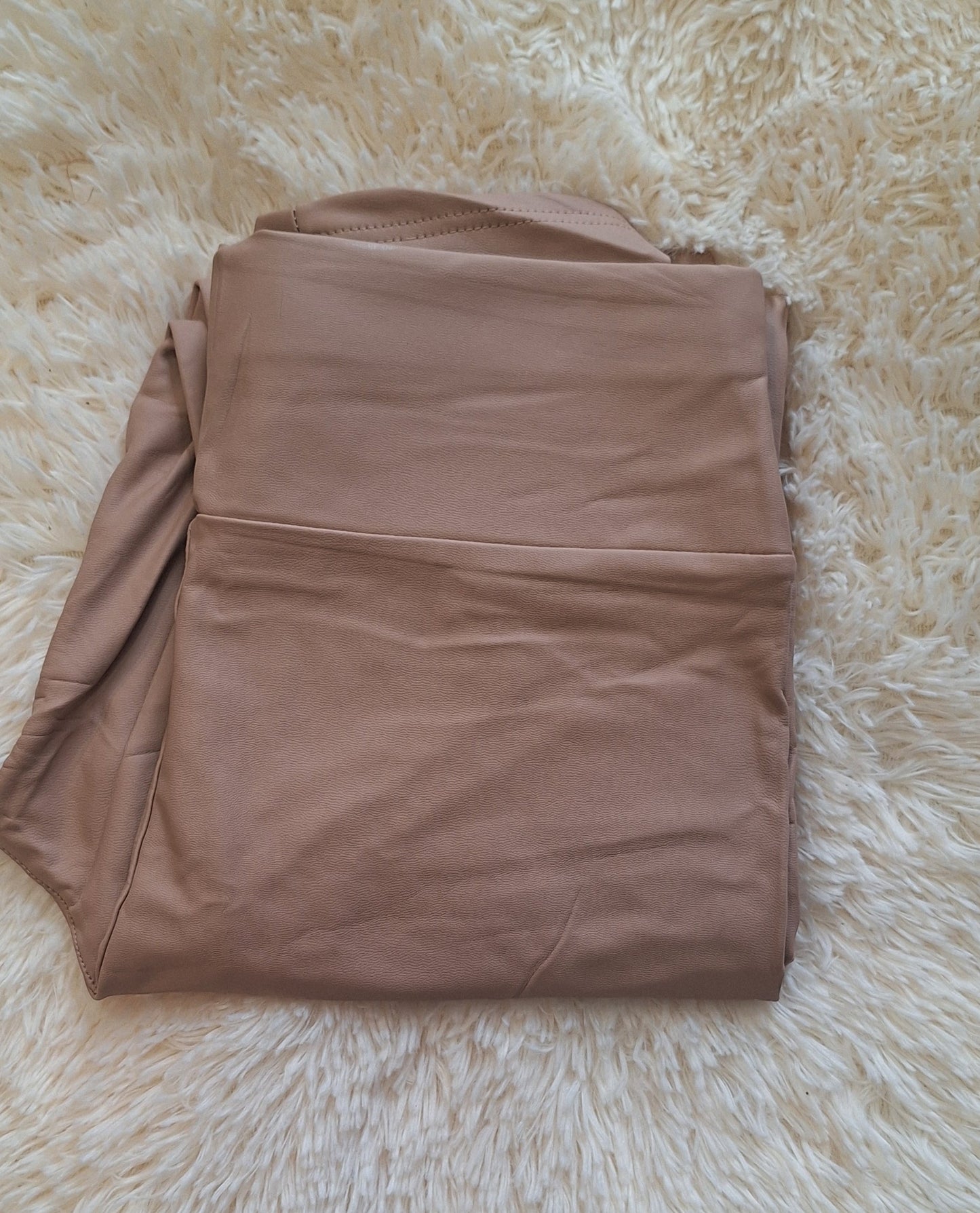 Bőrhatású leggings, enyhén bélelt! (2Xl-5XL)