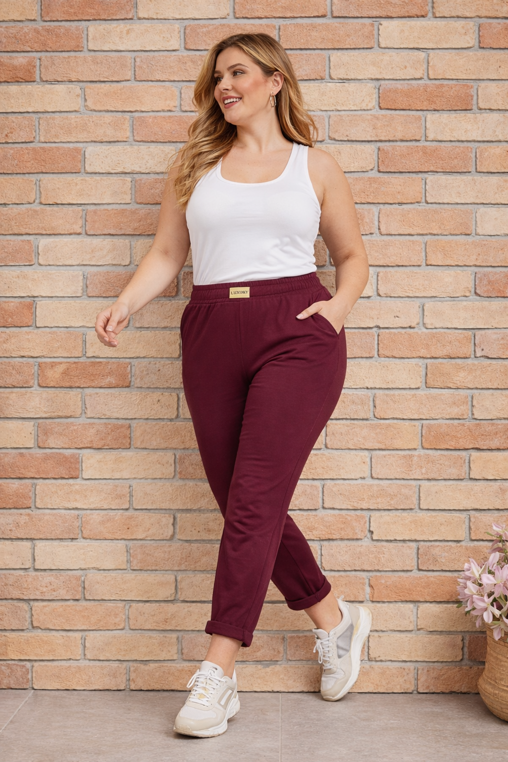 Luxury pamut nadrág (L-XL-XXL)
