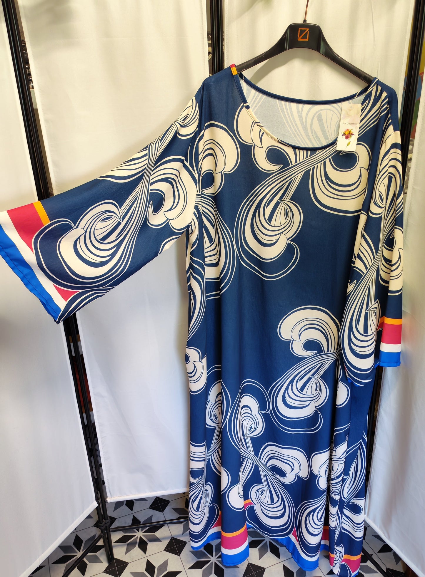 Mintás maxiruha (L-XL-XXL)