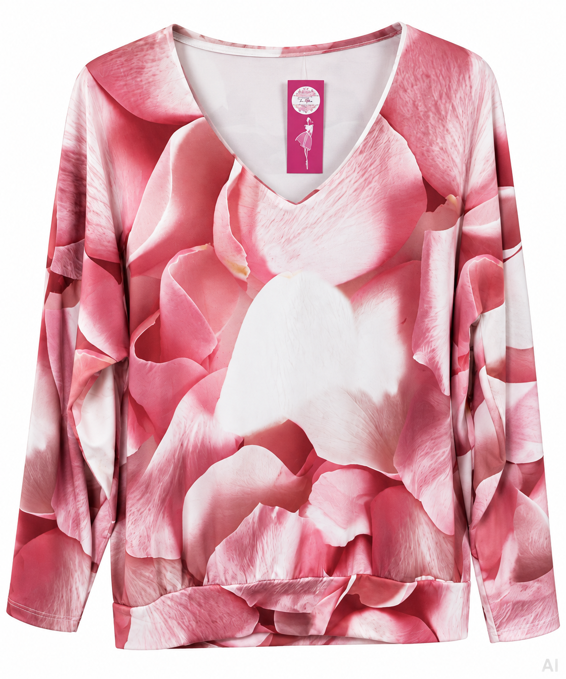 LIANA V-nyakú felső (L-XL-XXL)