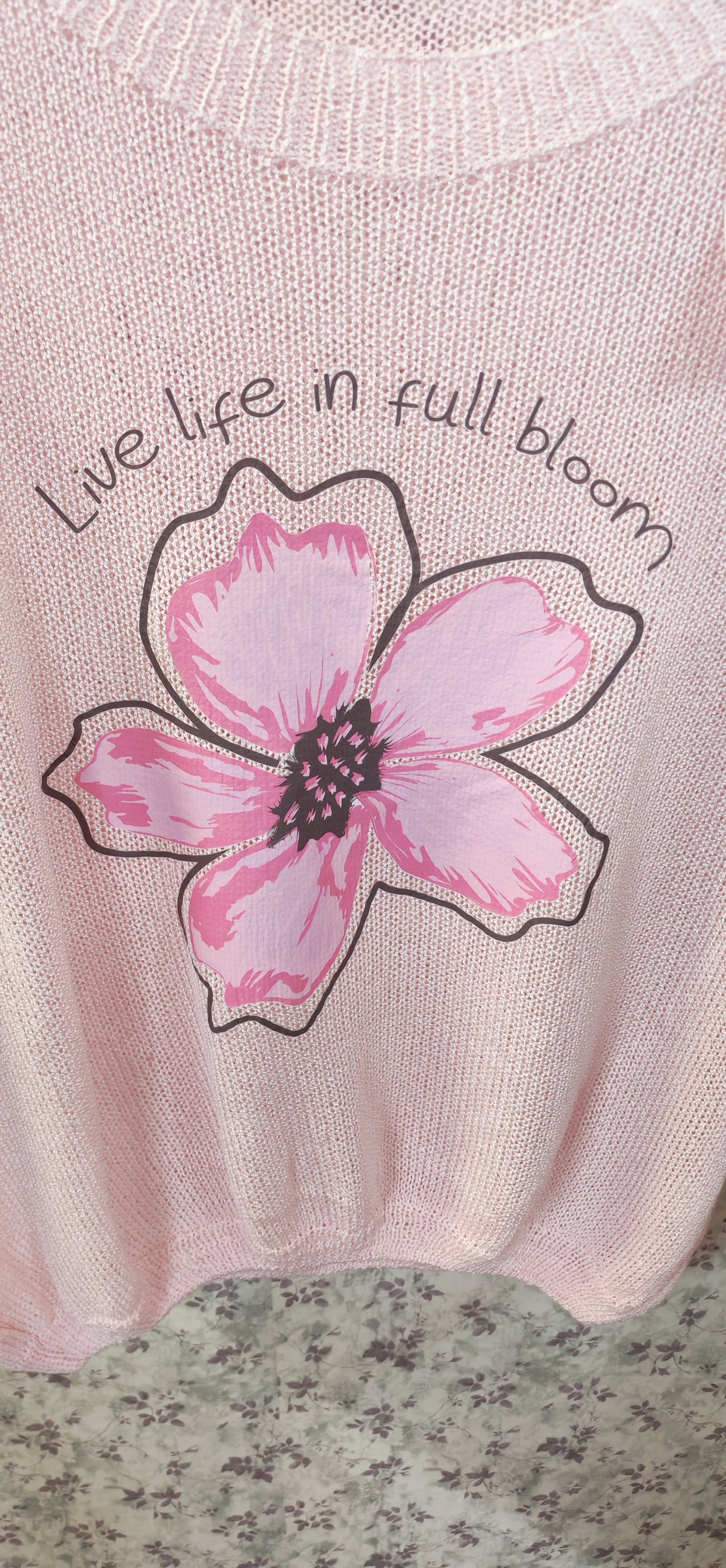 MAGNOLIA BLOOM Kötött mintás felső