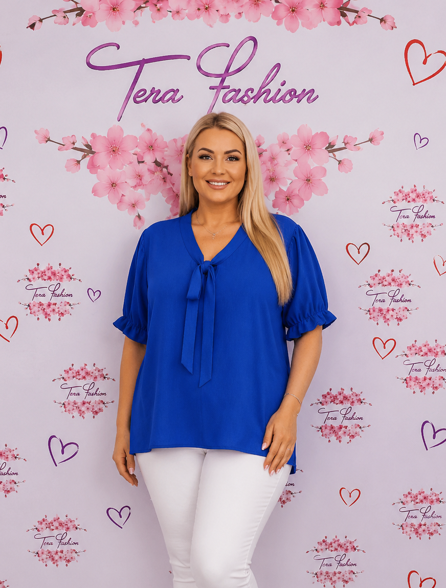 CAMILLA Fodros ujjú blúz (L-XL-XXL)