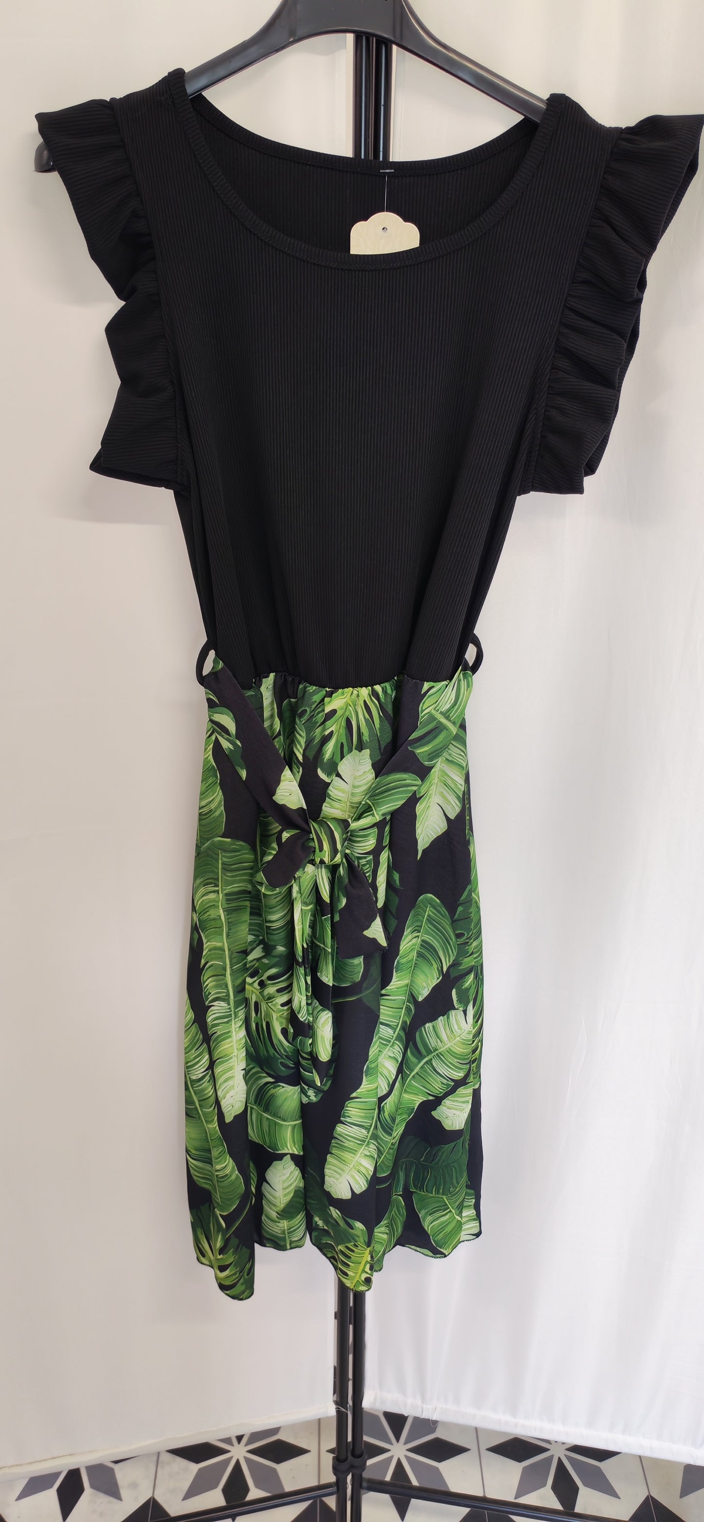 TROPICAL BREEZE A-vonalú ruha