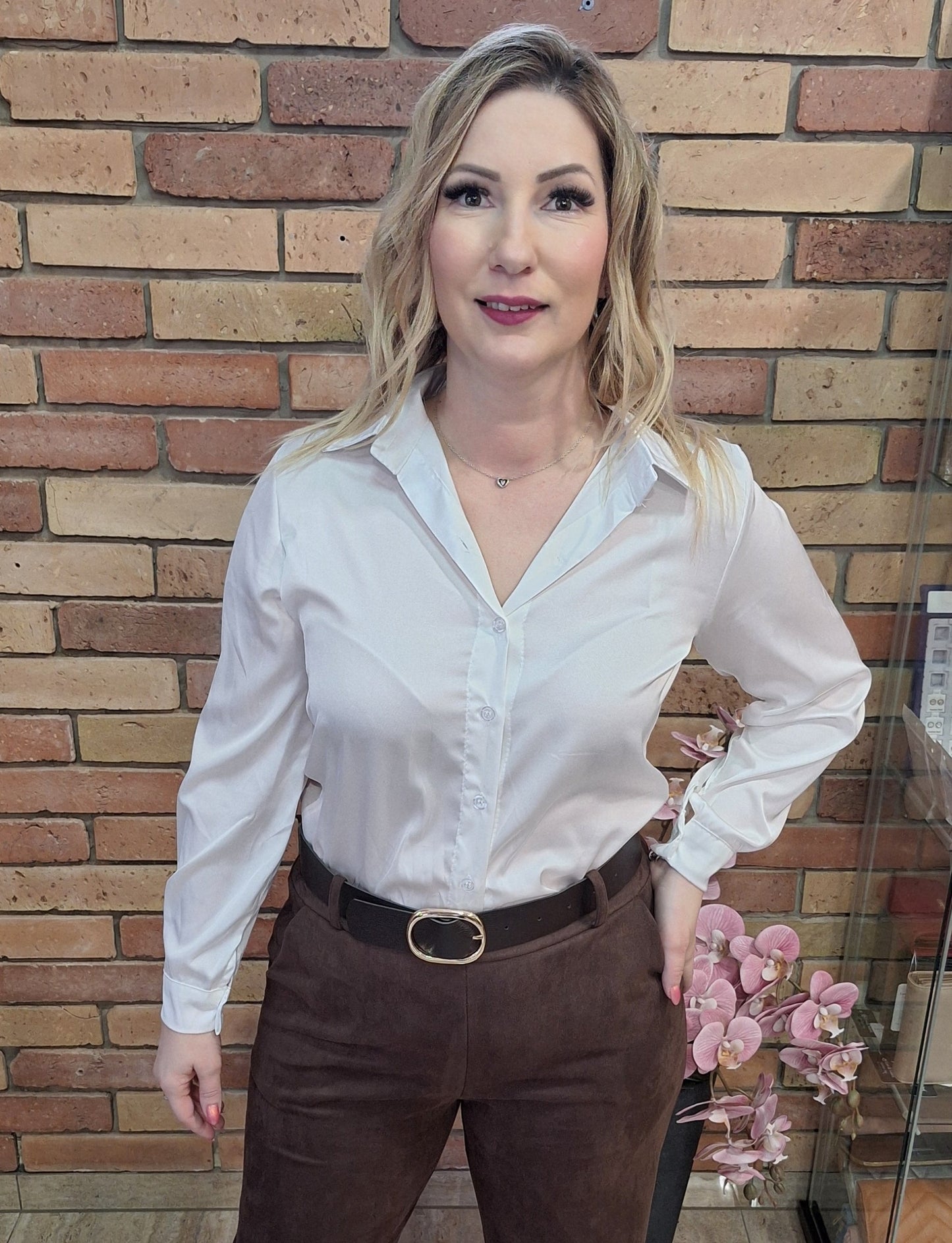 Selyem blúz