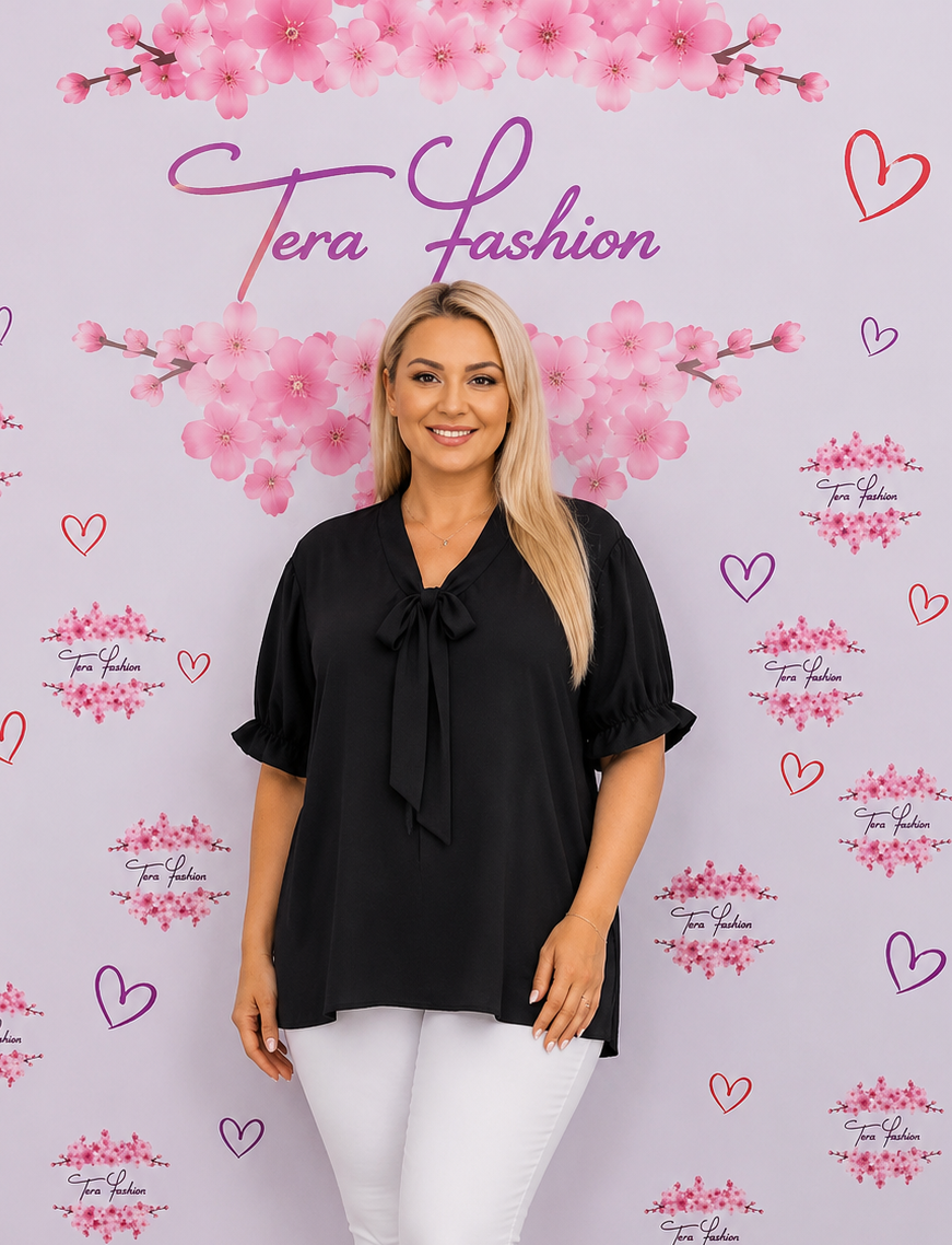 CAMILLA Fodros ujjú blúz (L-XL-XXL)