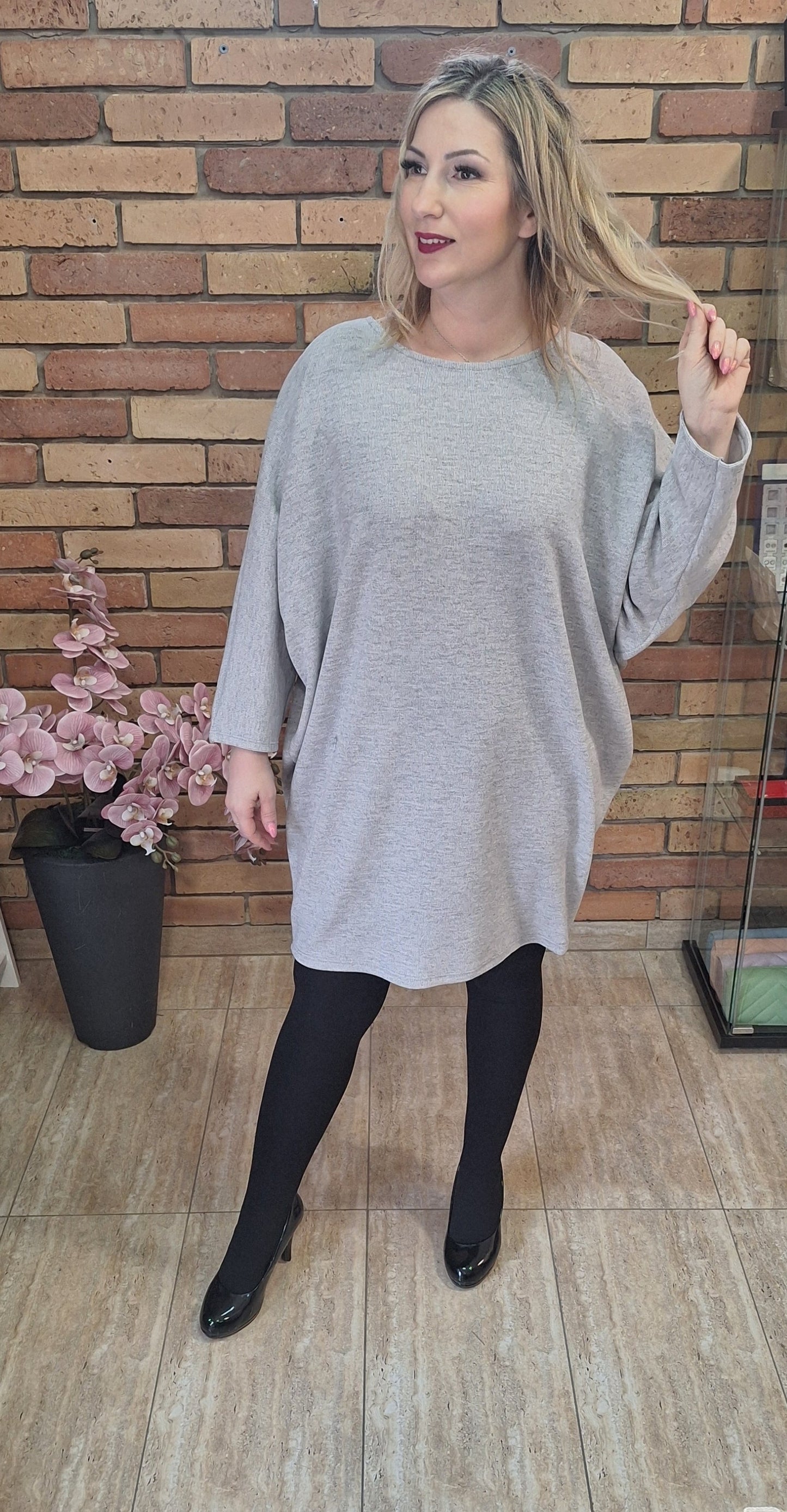 Csillámos tunika, ruha