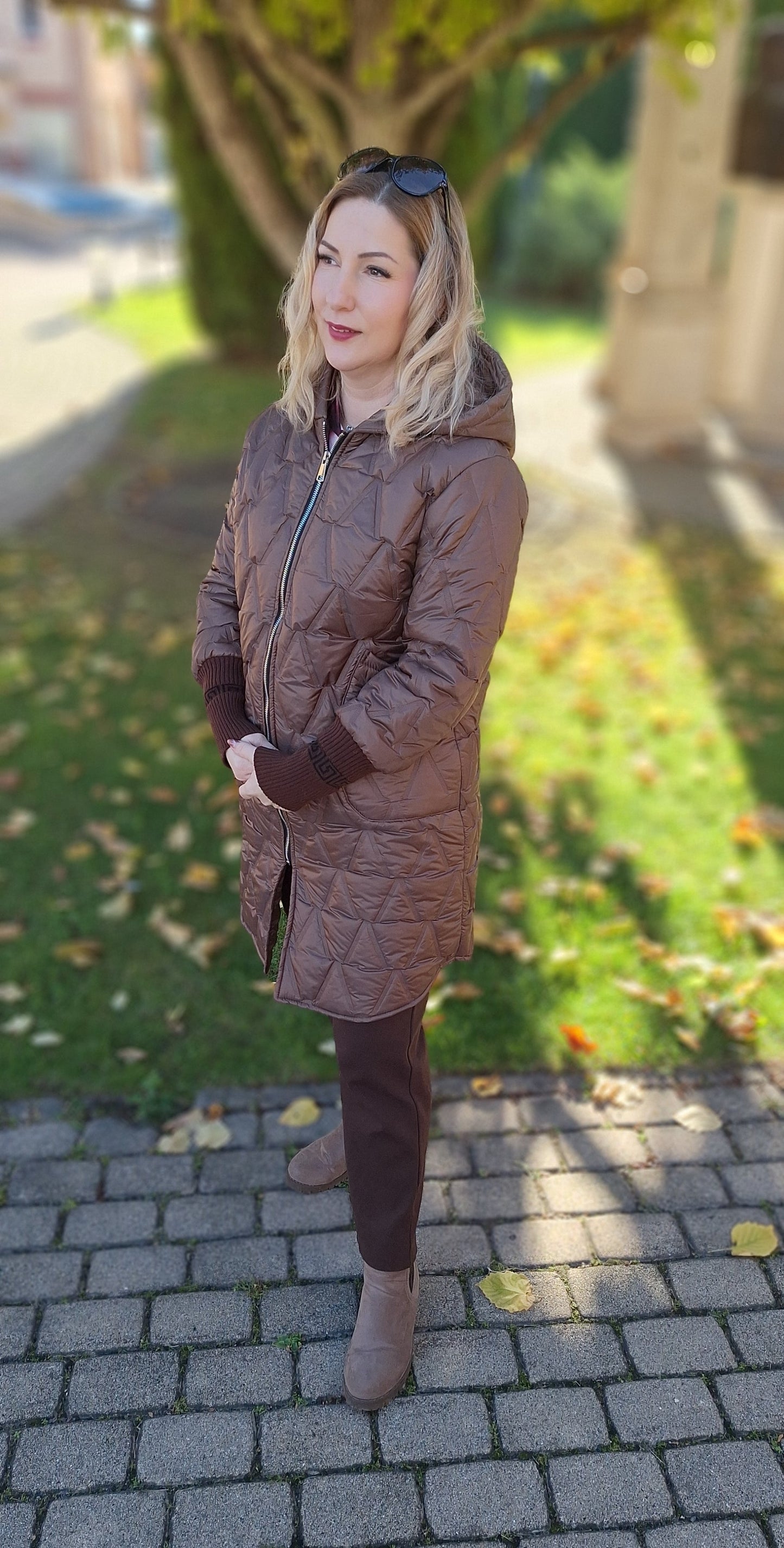 Passzés ujjú kabát