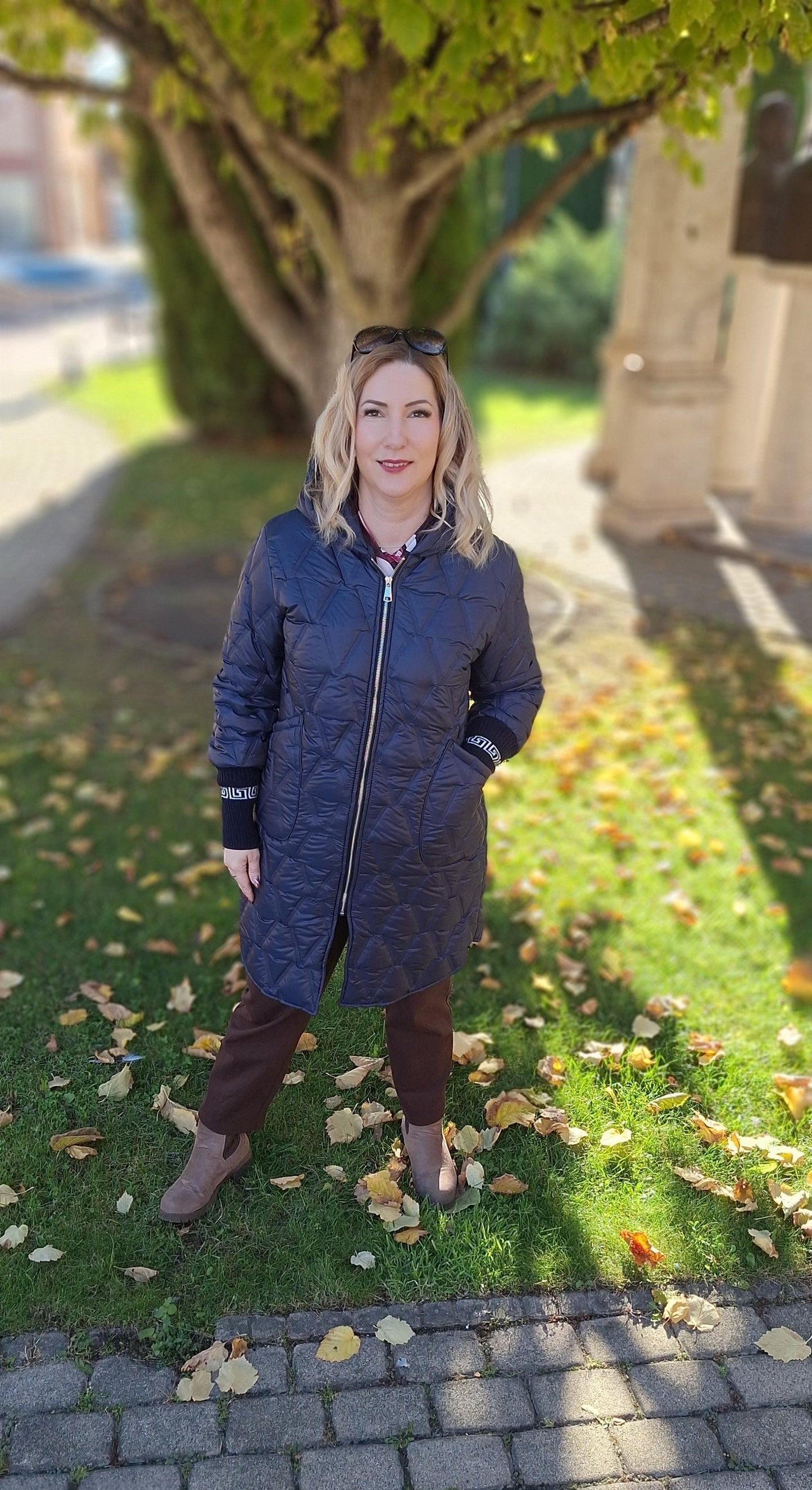 Passzés ujjú kabát