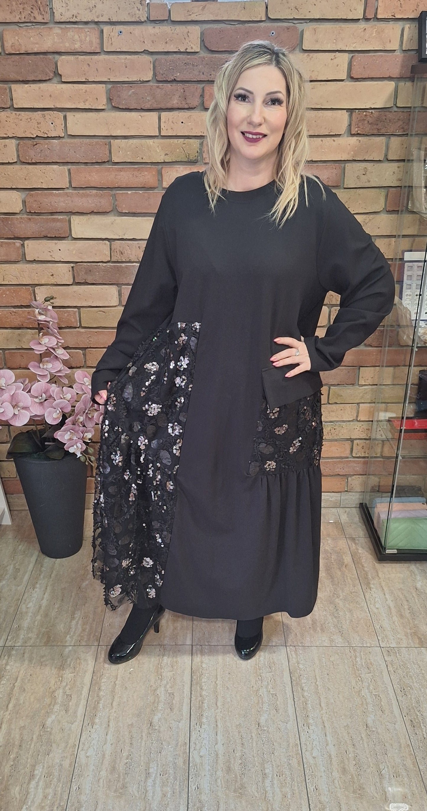 Nagyméretű alkalmi ruha