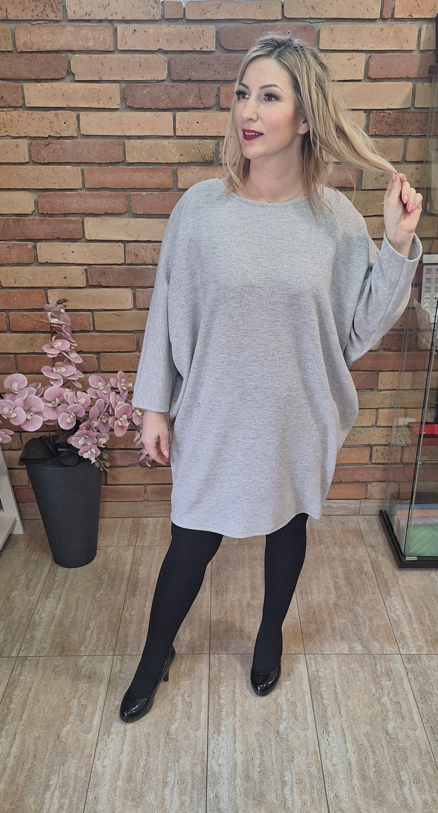 Csillámos tunika, ruha