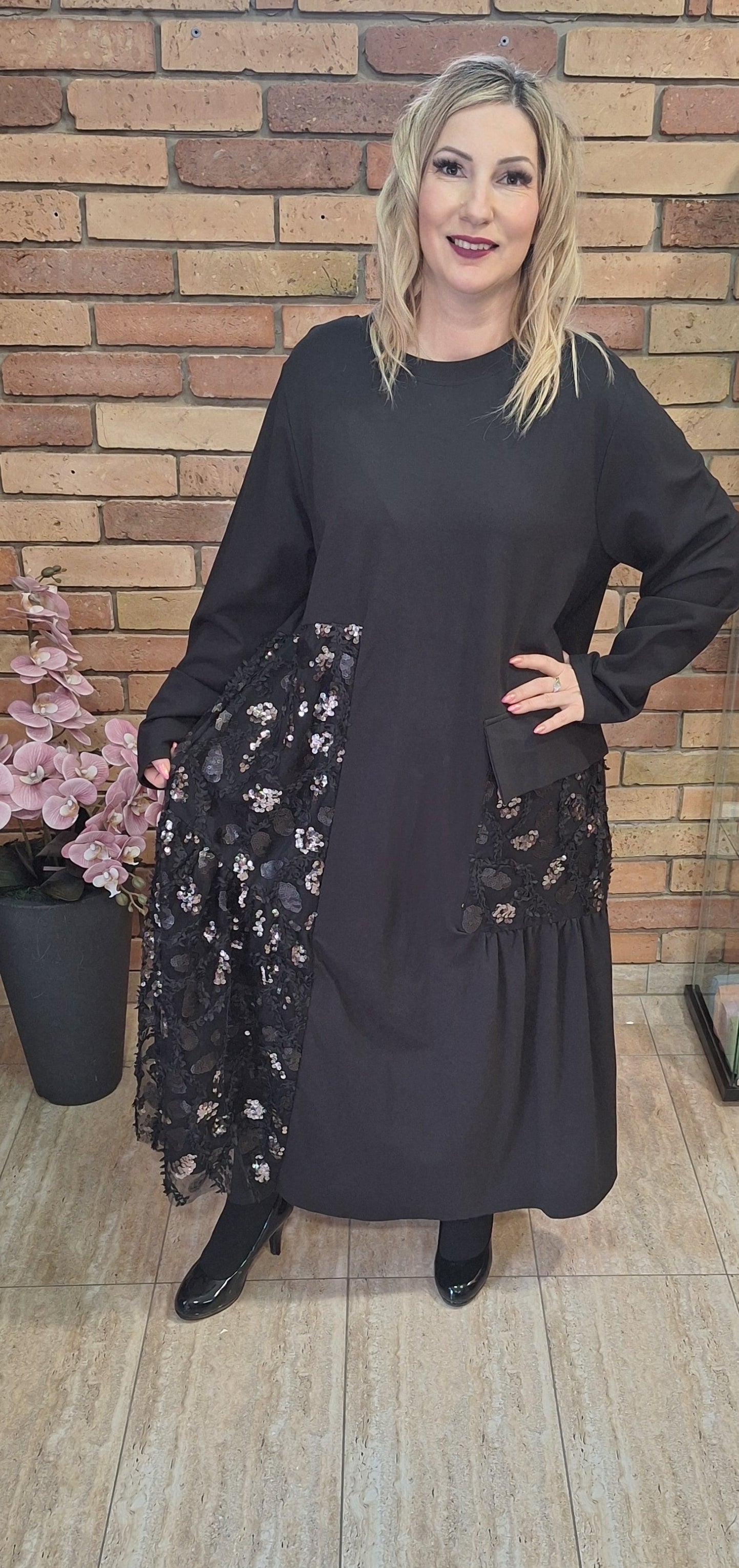 Nagyméretű alkalmi ruha