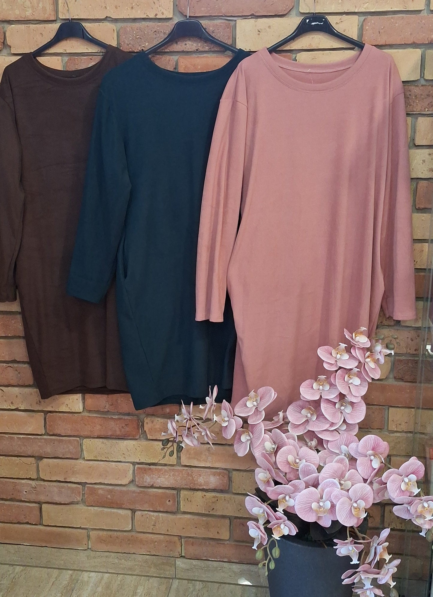 Egyszínű polár tunika