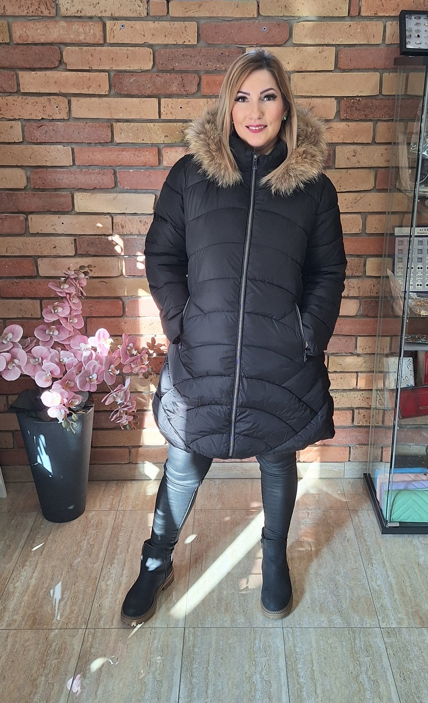 Steppelt téli kabát