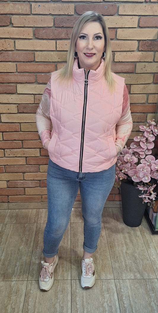 Tavaszi steppelt mellény