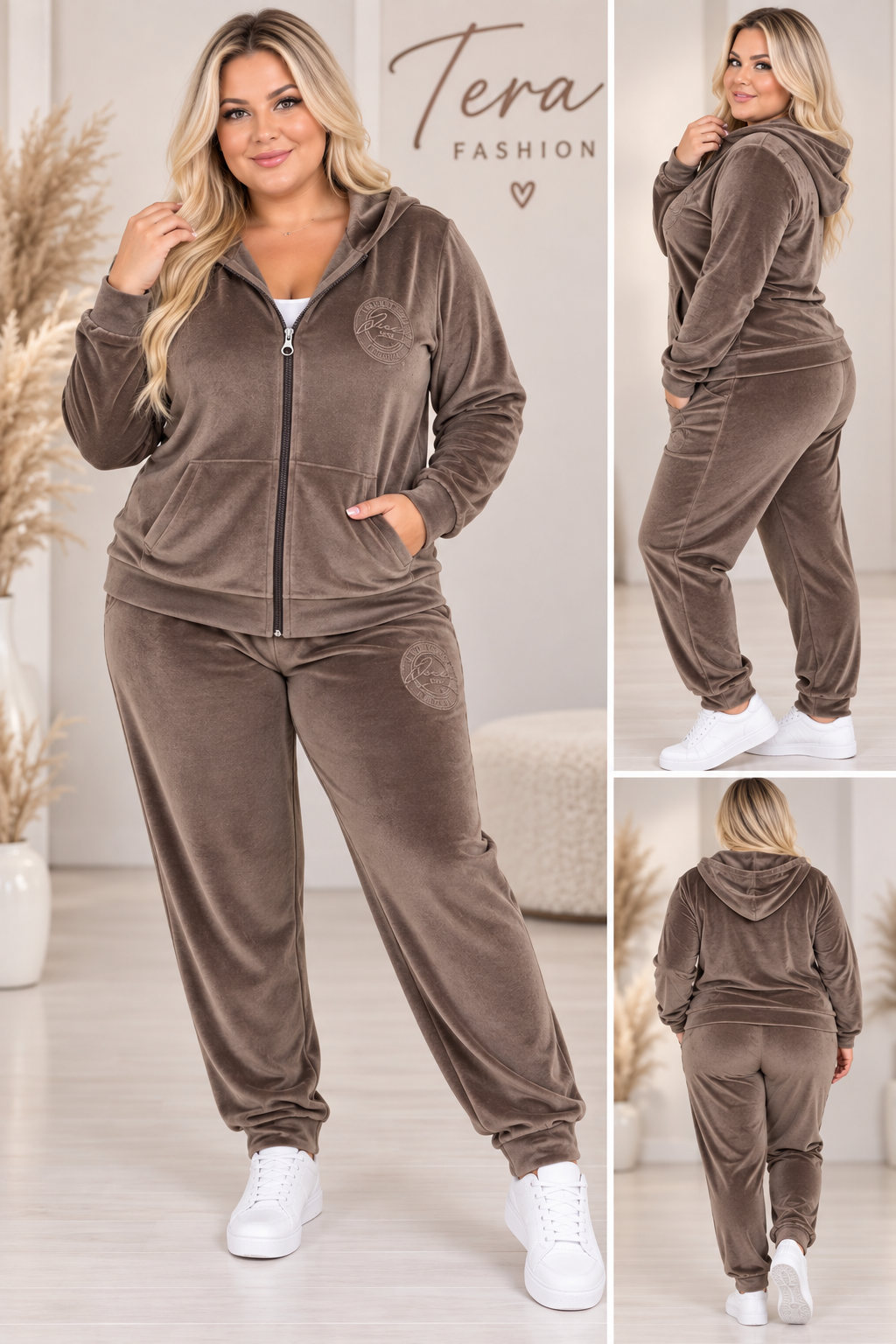 VELVETTA Plüss Plus Size melegítő (3xl/4xl-5xl/6xl)