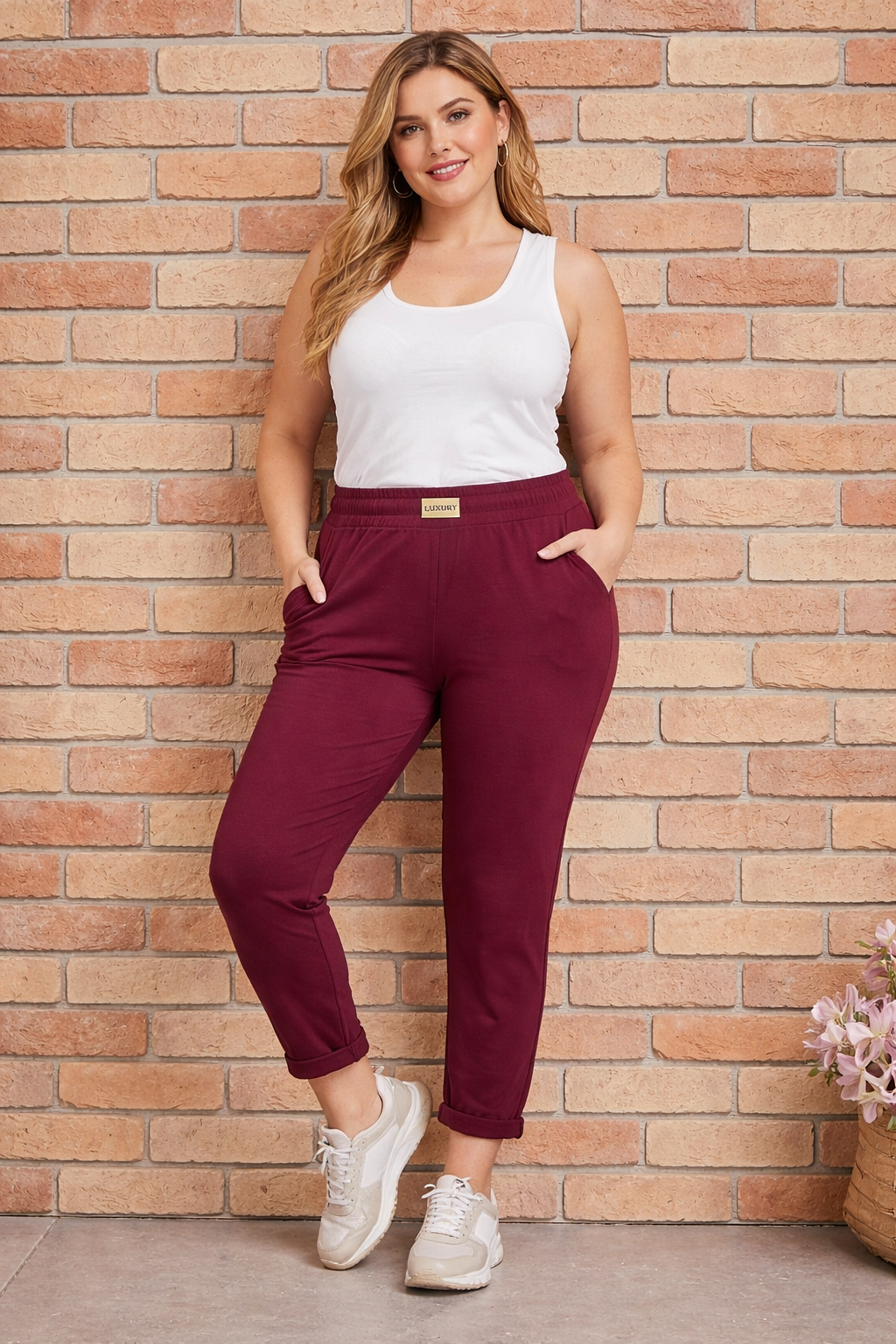 Luxury pamut nadrág (L-XL-XXL)