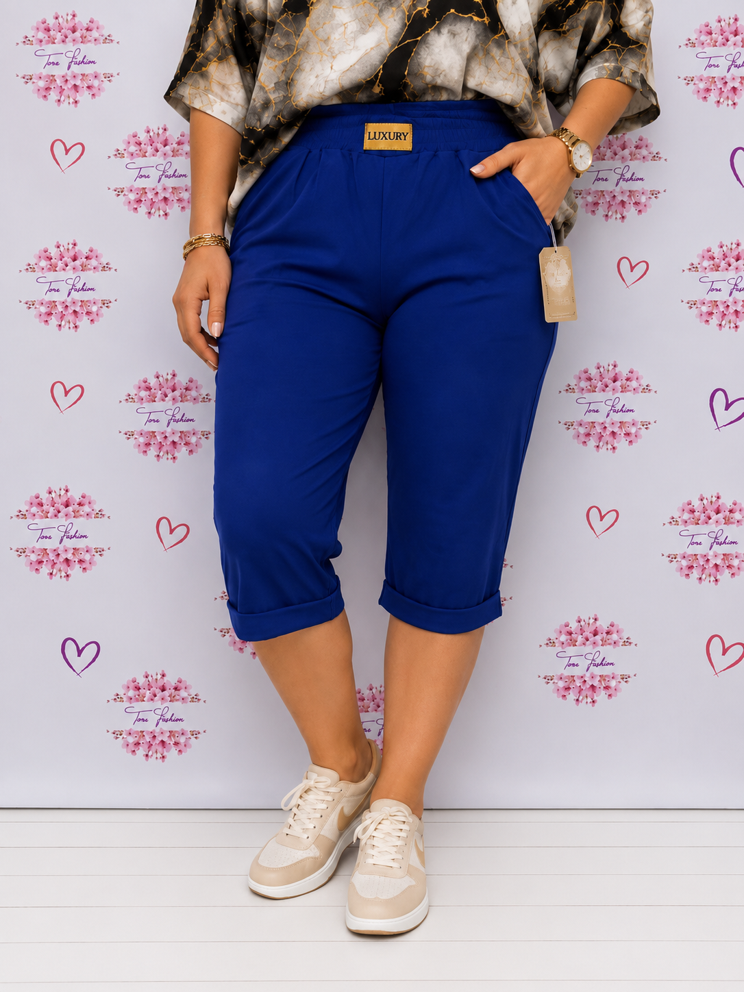 ZARA Rugalmas térd nadrág (L-XL-XXL)