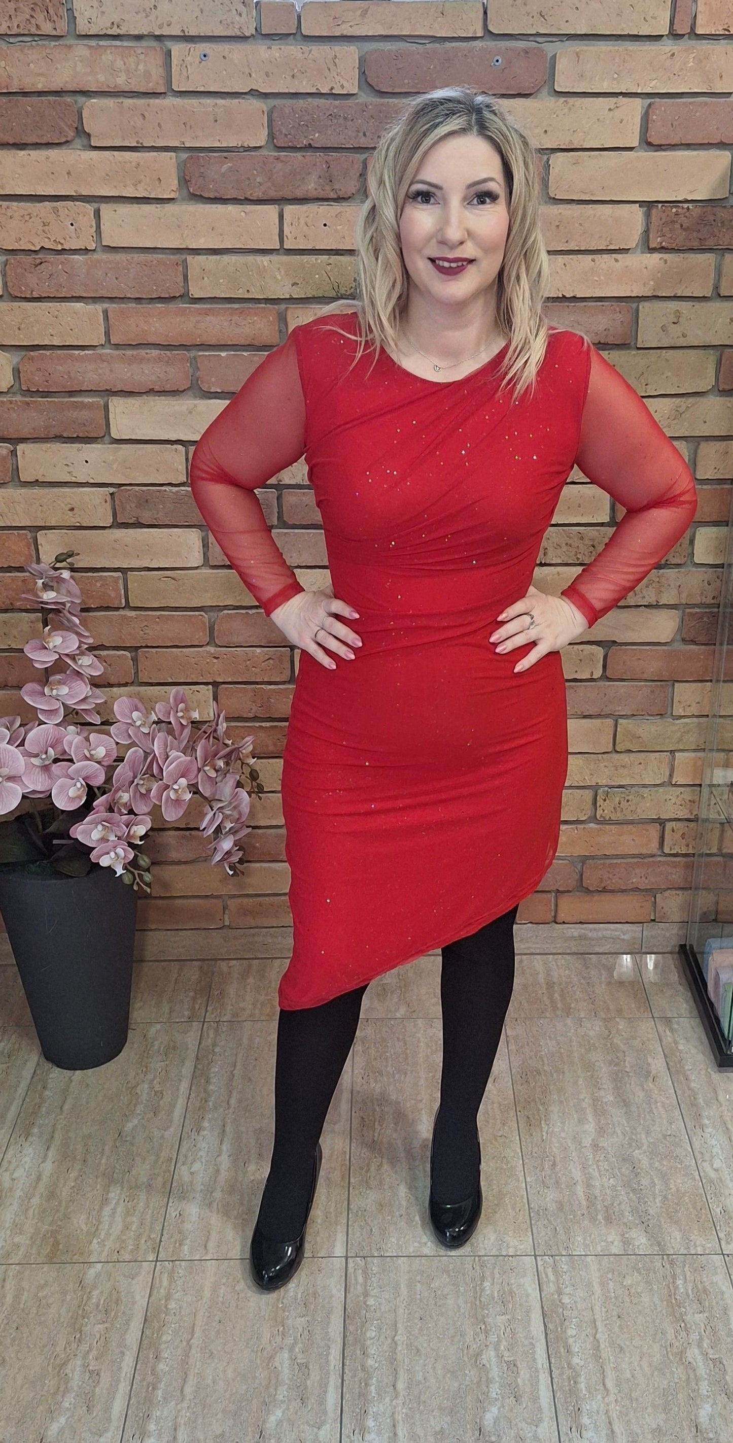 Csillámos alkalmi ruha