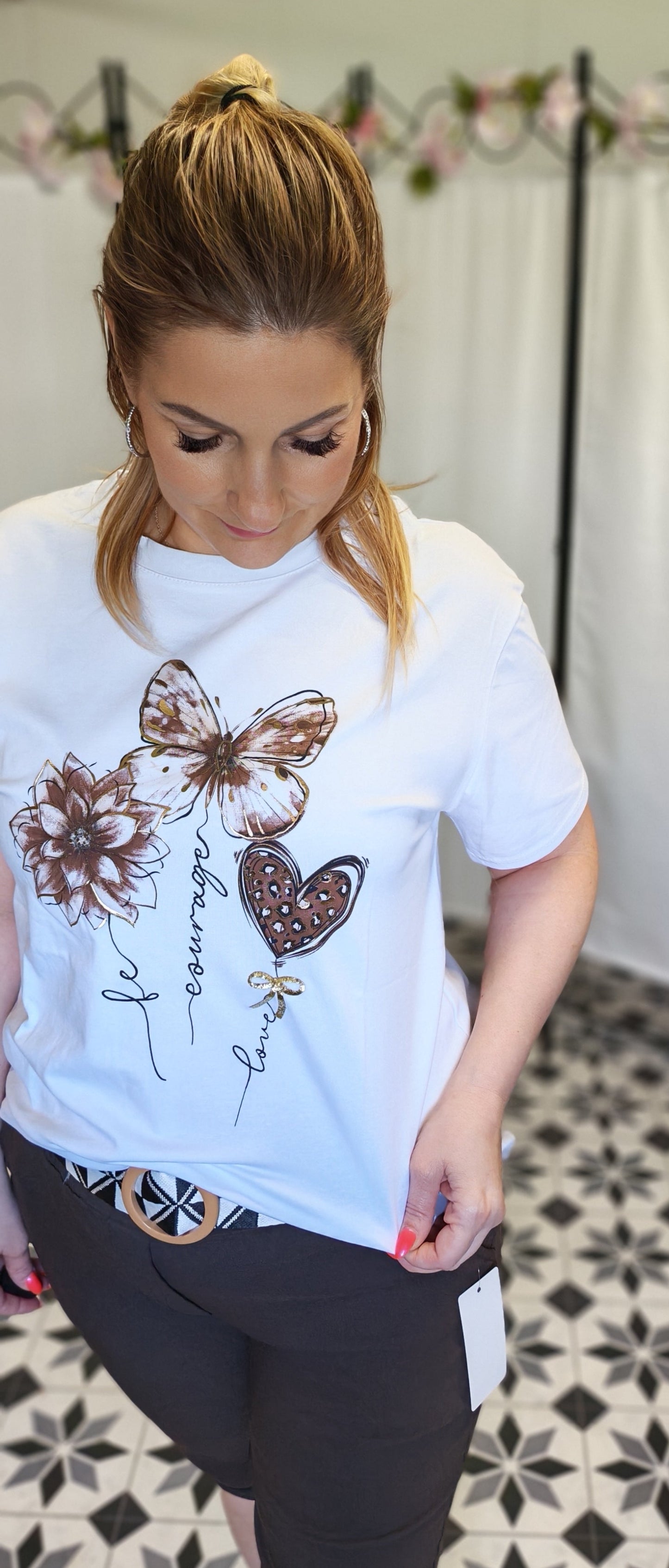 BUTTERFLY Bloom Női Póló